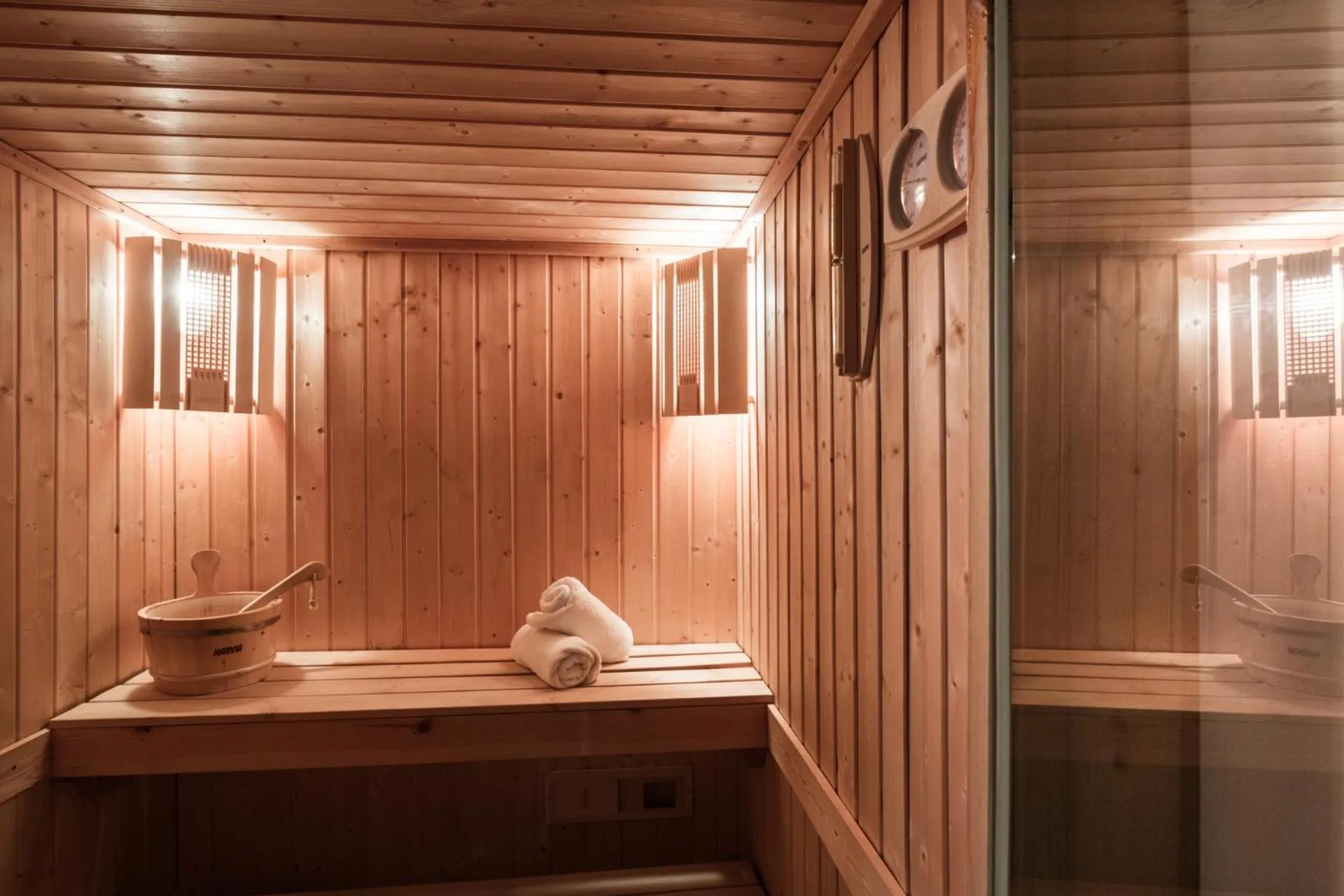 Sauna in UY Proa Sur Hotel