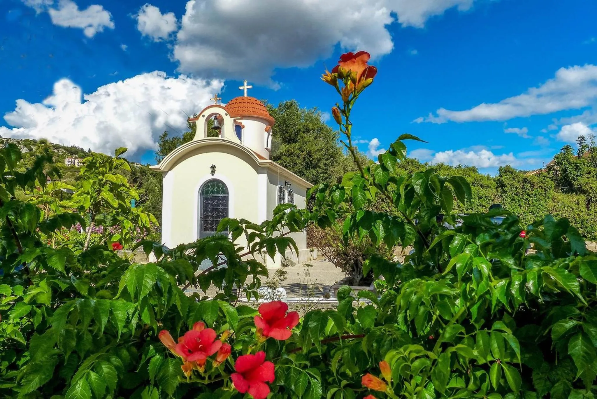 Landmark view in Mediterranee
