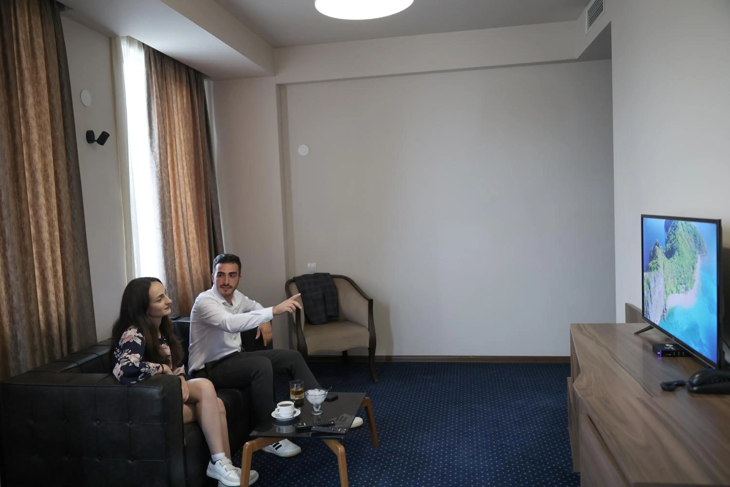 People in Garden Palace