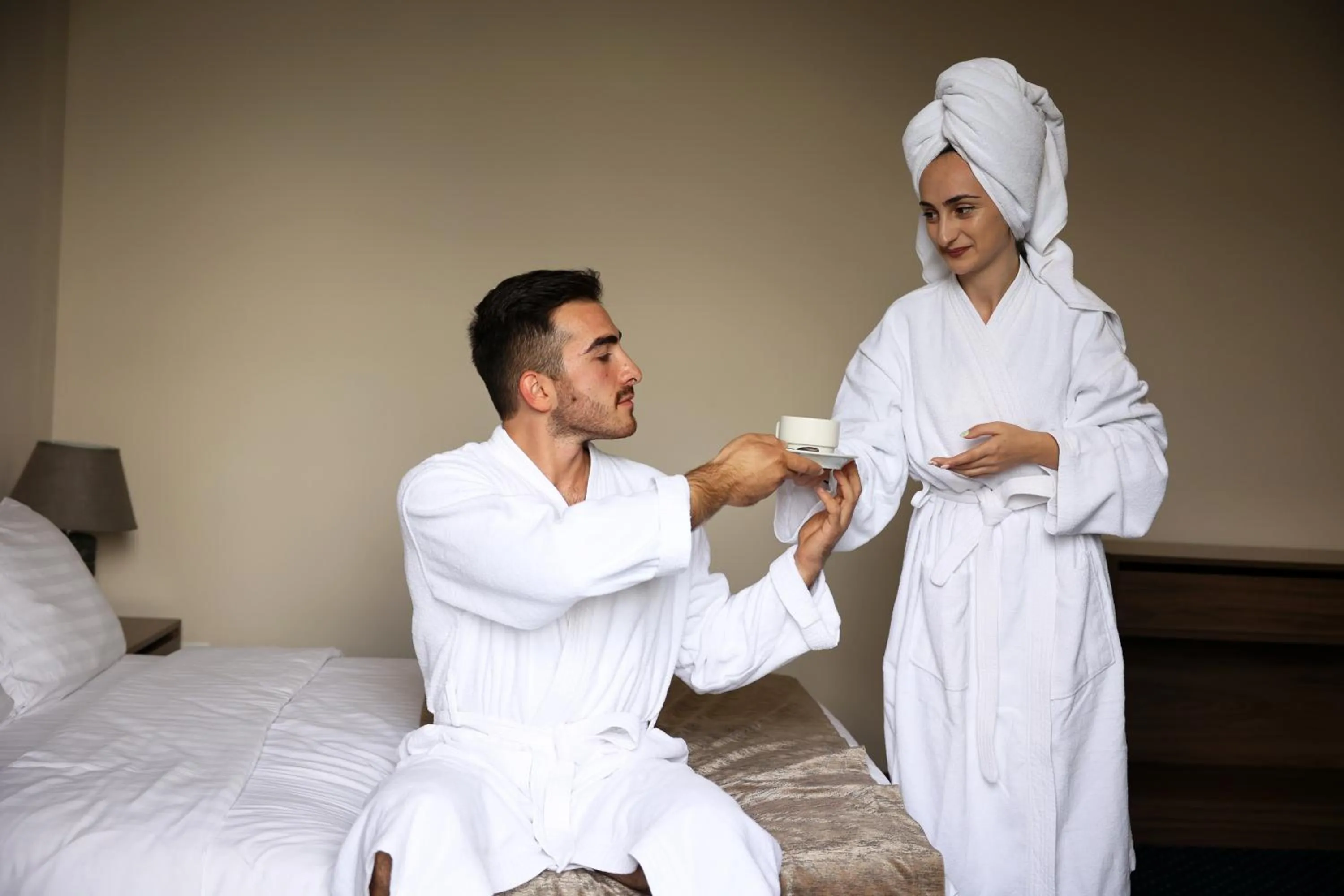 Bed in Garden Palace