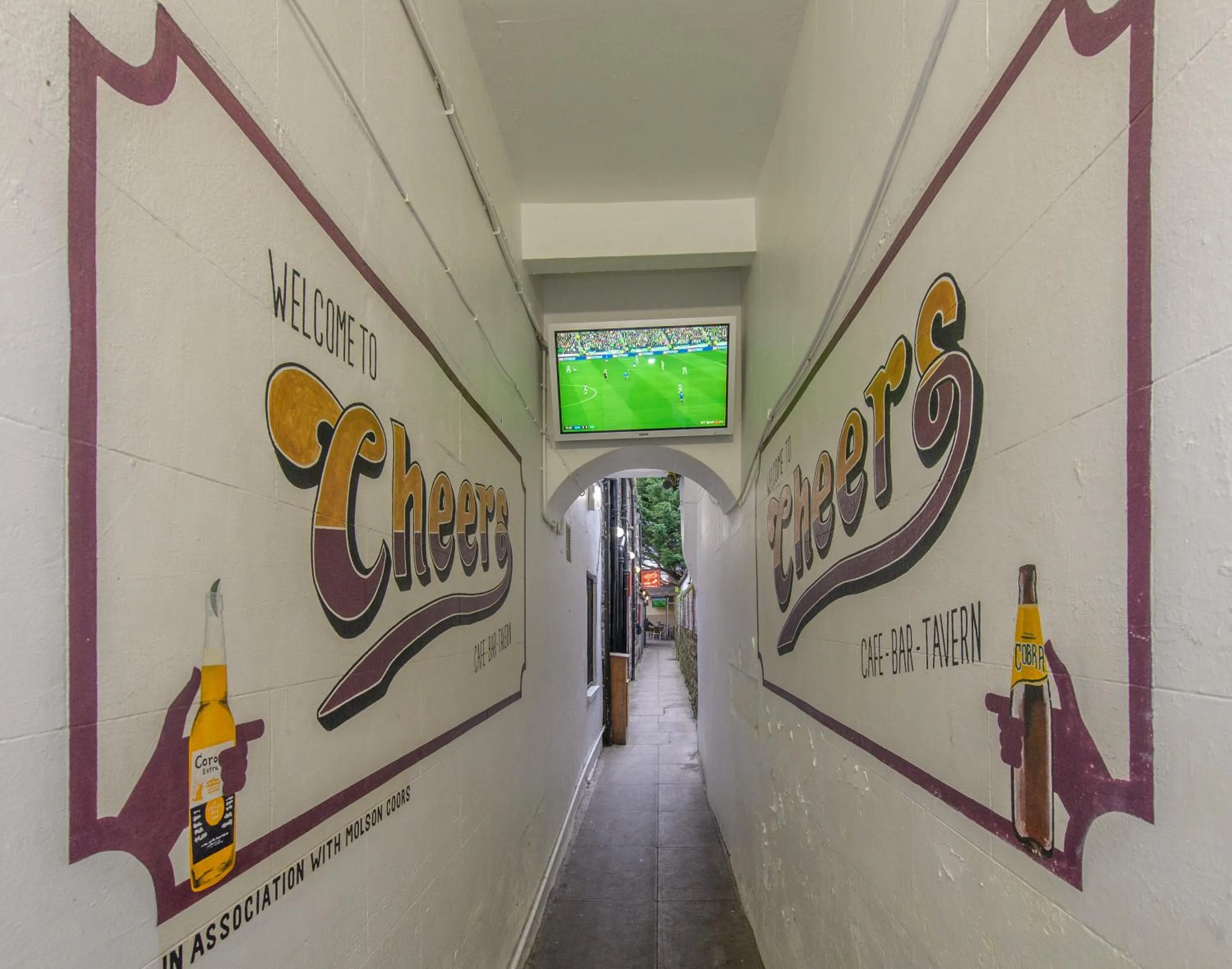 Facade/entrance in Cheers Cafe Bar & Tavern