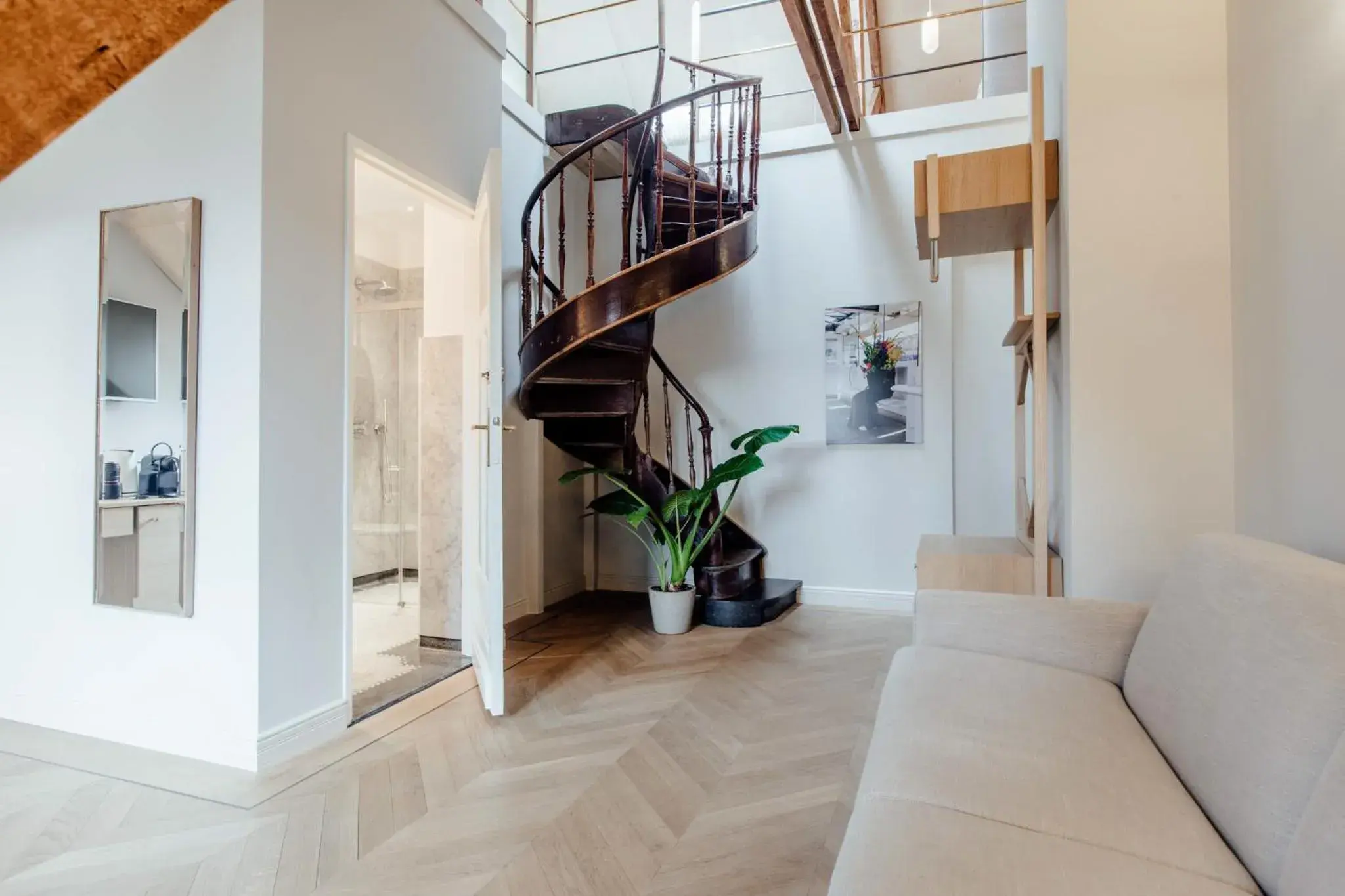 Triple room with one bedroom in Maison Haas Hustinx & Spa Triple room with one bedroom in Maison Haas Hustinx & Spa