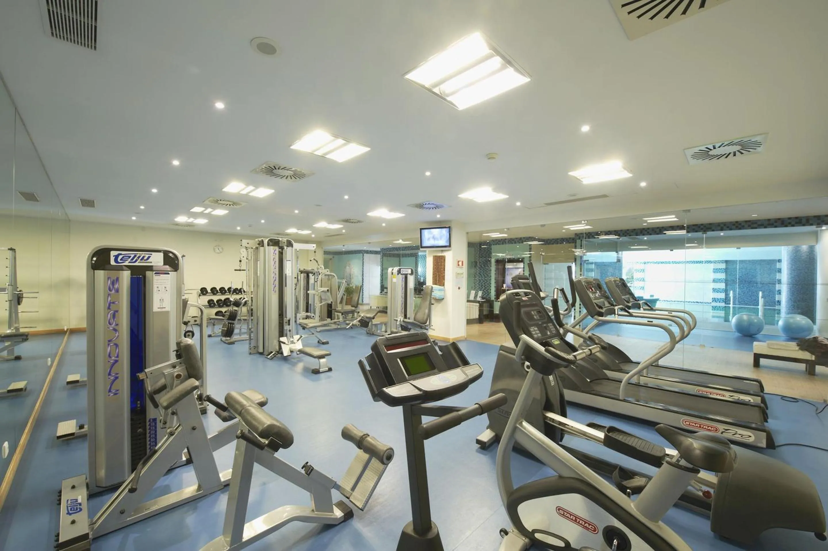 Fitness centre/facilities in Grande Real Santa Eulalia Resort & Hotel Spa