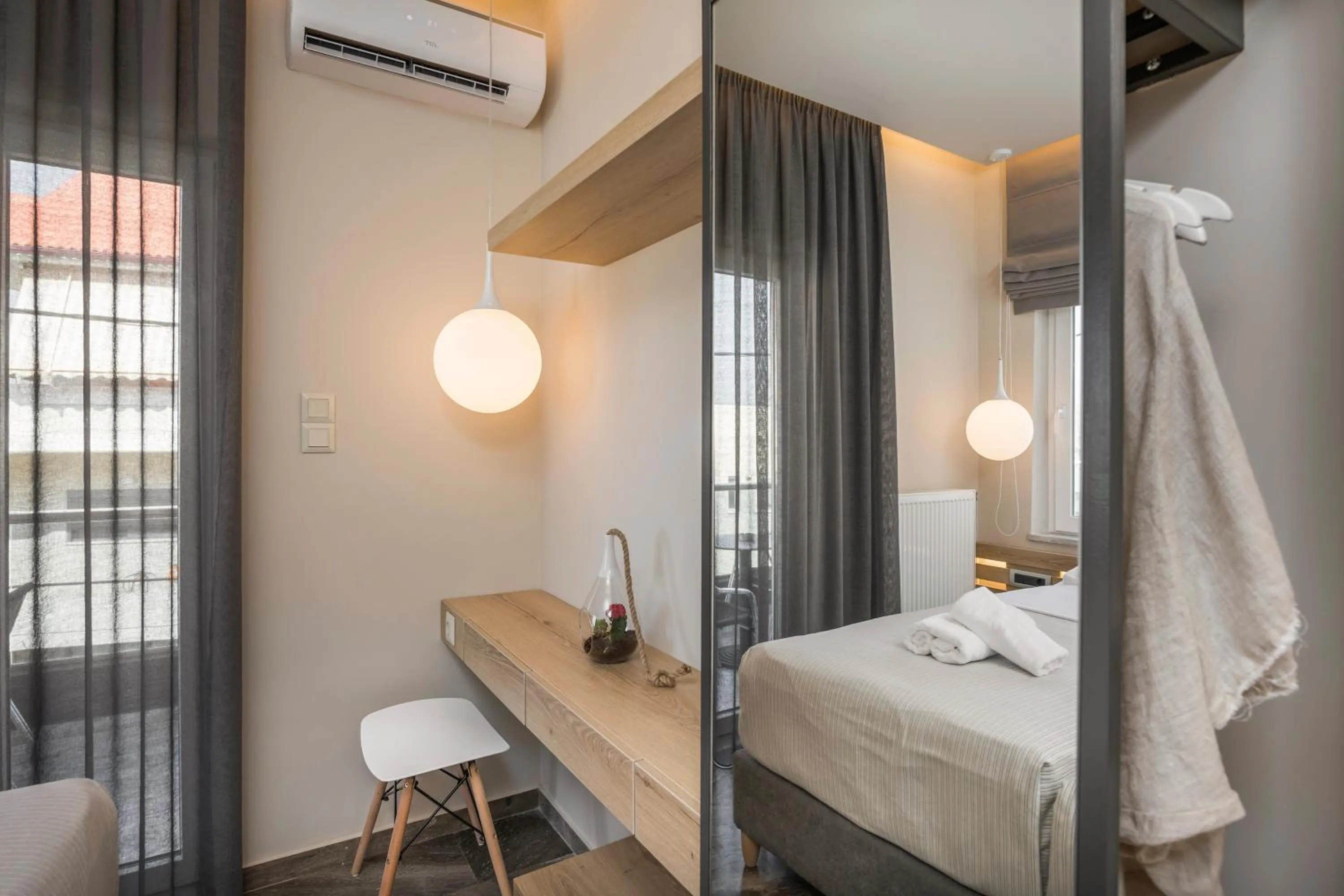 Photo of the whole room, Bed in Sun Ray Luxury Apartments