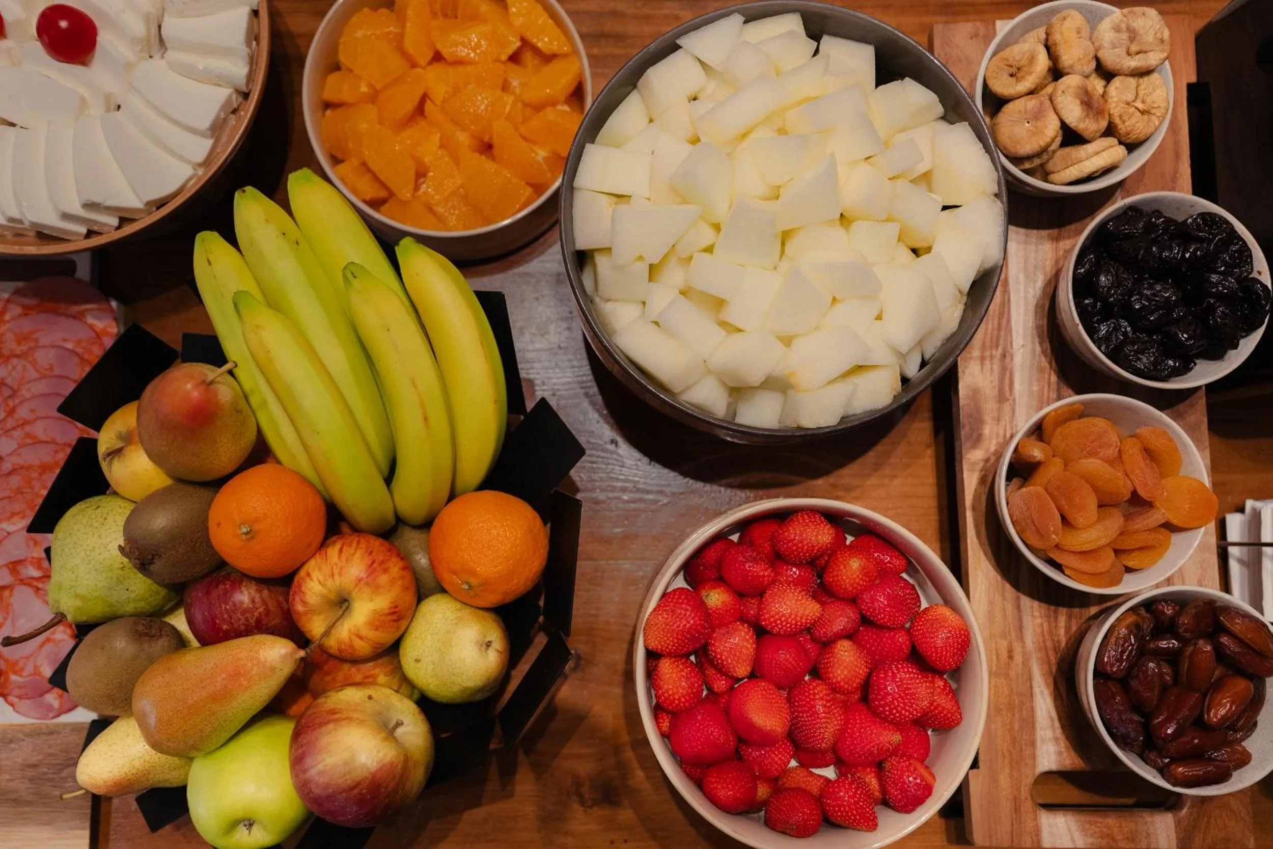 Buffet breakfast in Hotel Dom Carlos Park