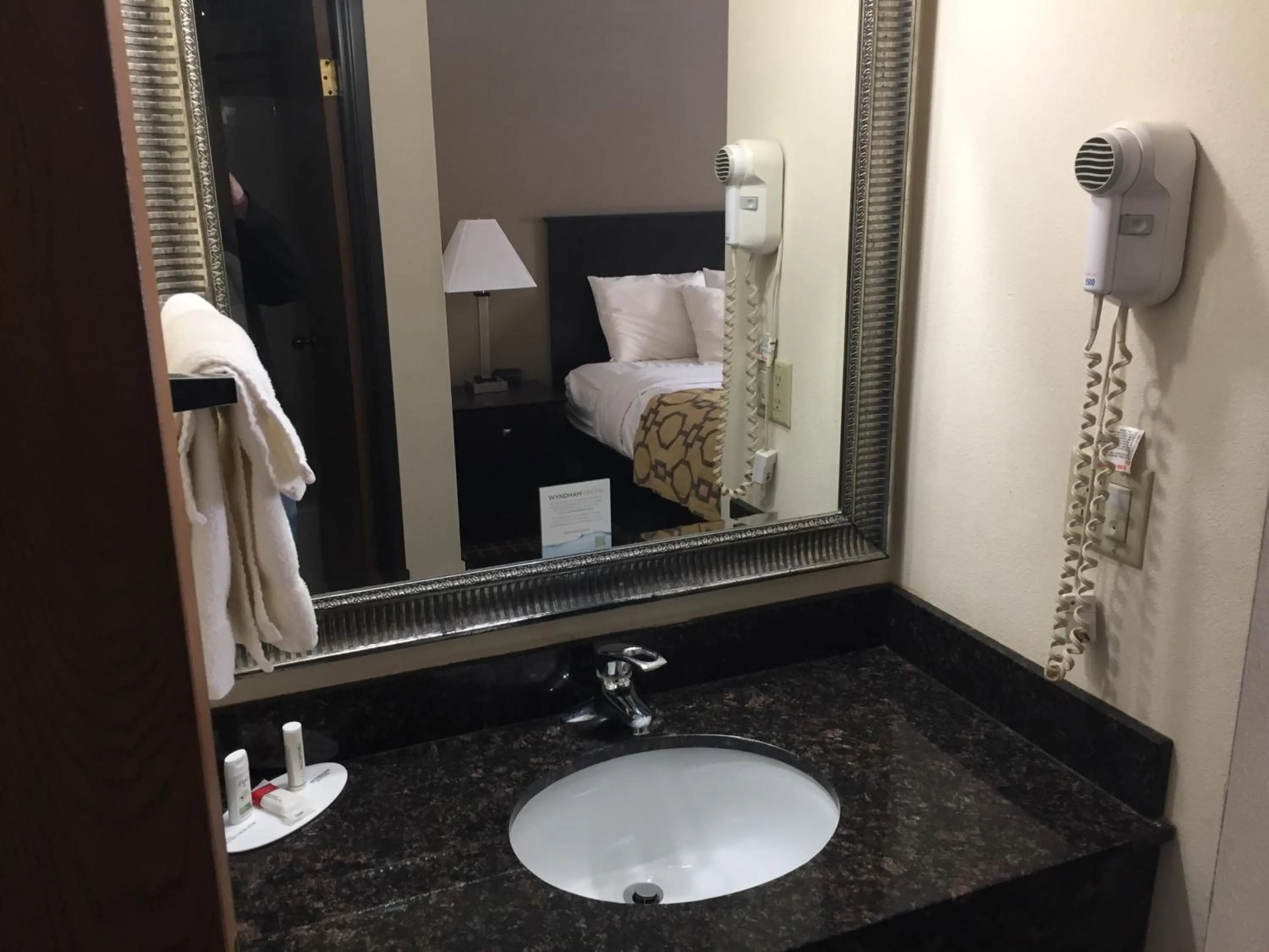 Bathroom in Baymont by Wyndham Harvard