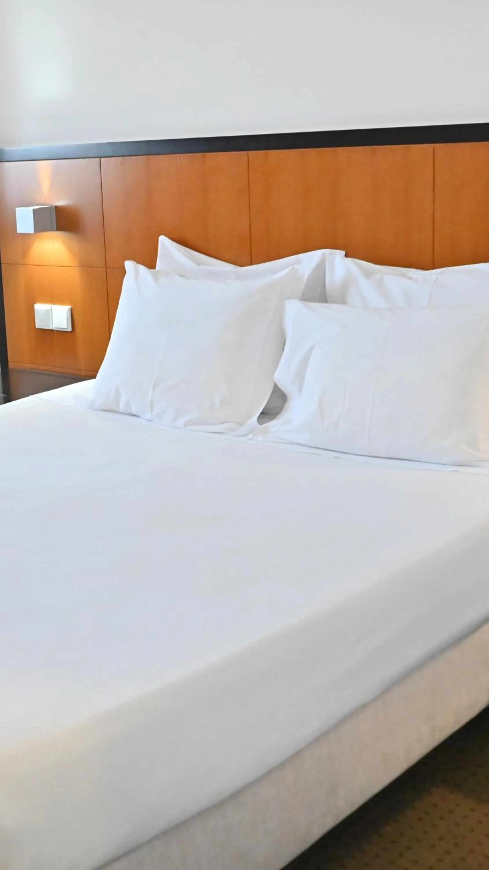 Bed in Hotel Bagoeira