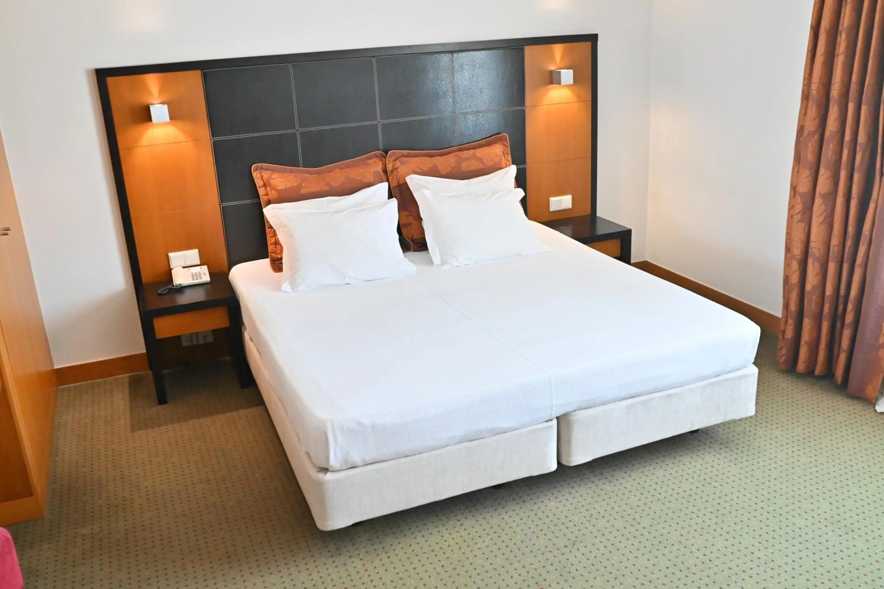 Bed in Hotel Bagoeira