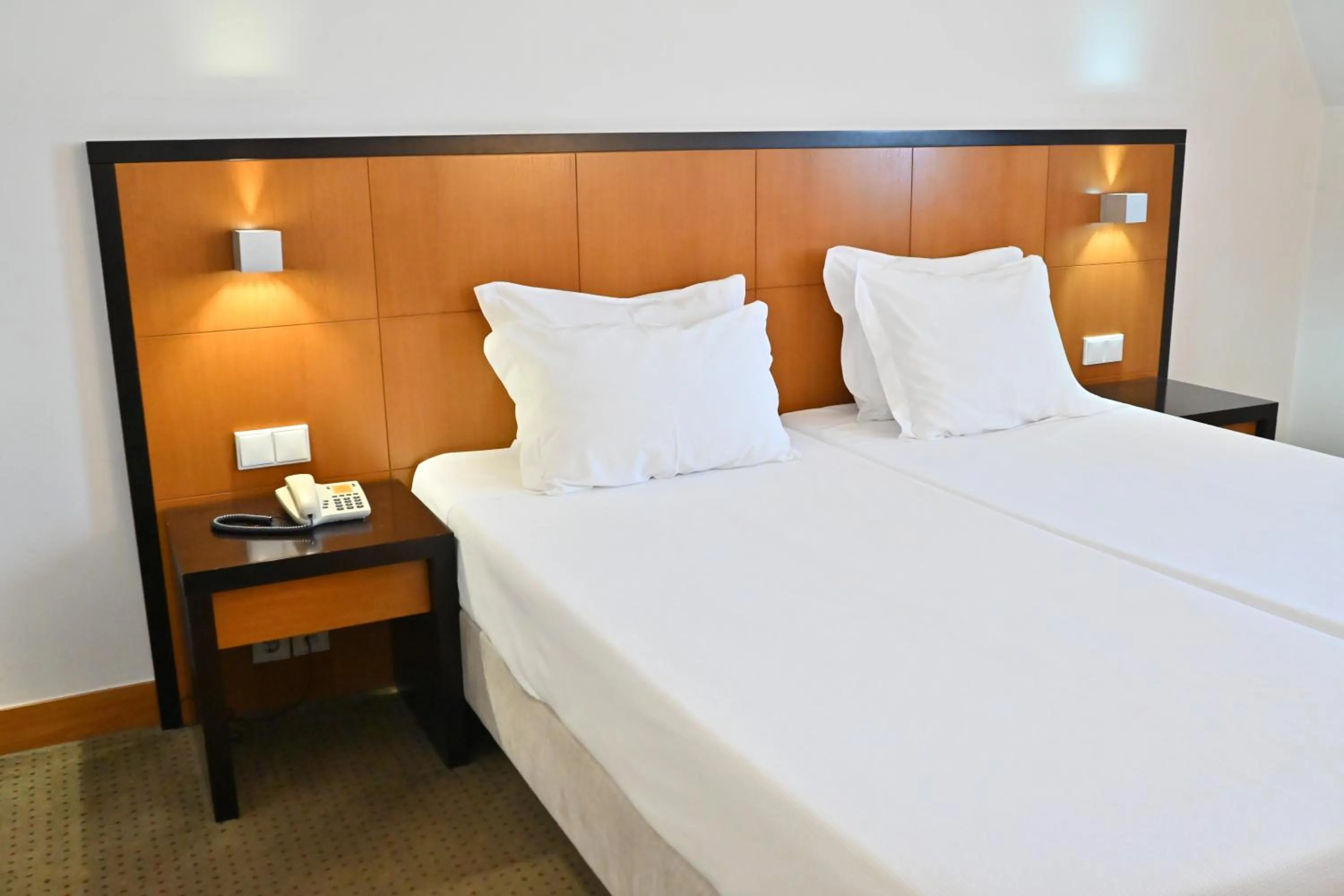 Bed in Hotel Bagoeira