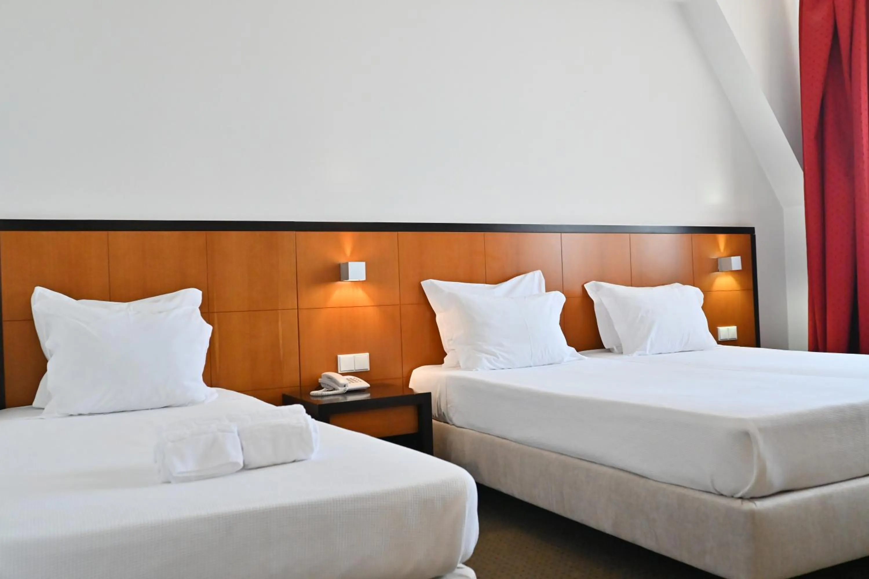 Bed in Hotel Bagoeira