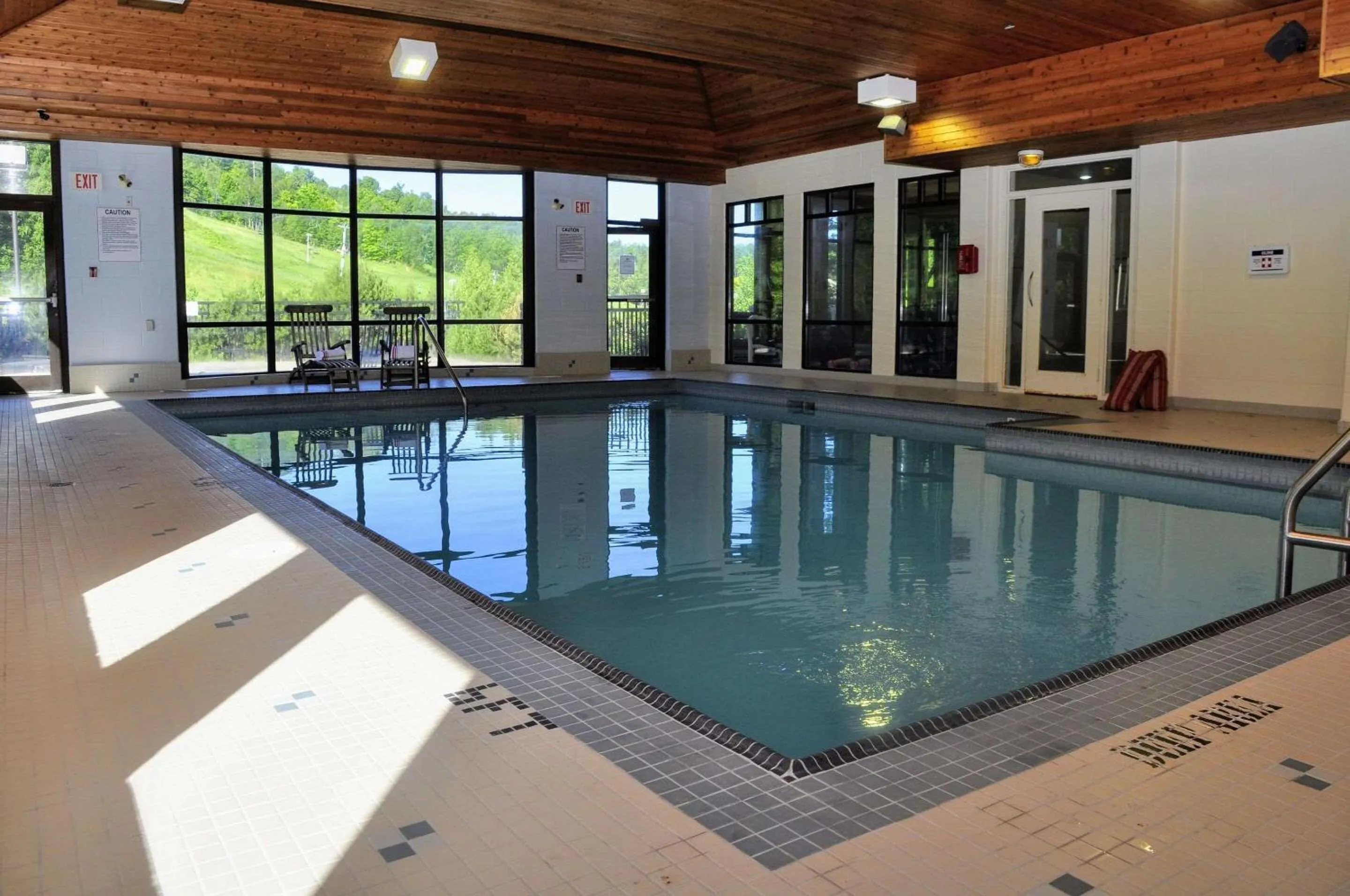 Swimming pool in Calabogie Peaks Hotel, Ascend Hotel Member