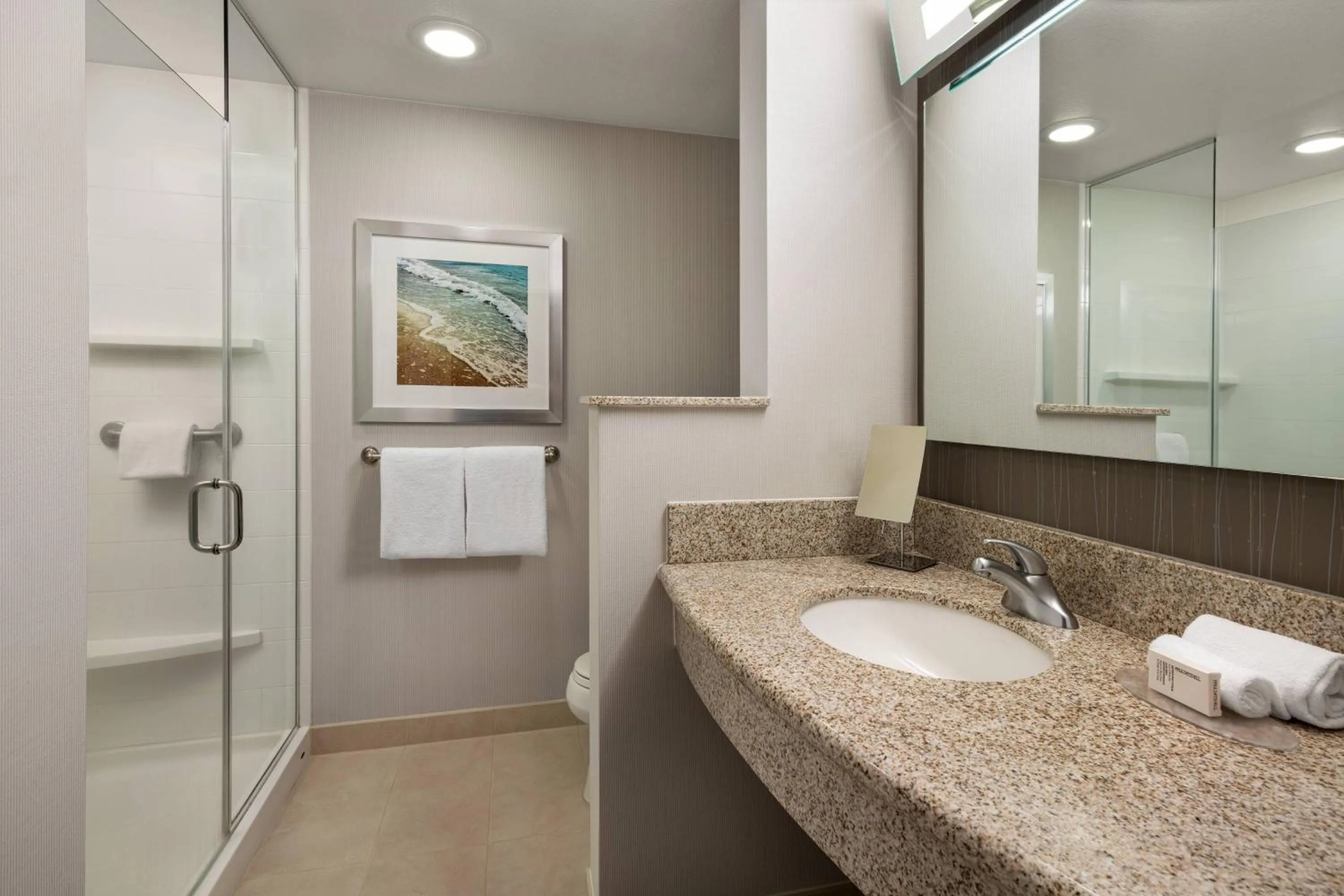 Bathroom in Courtyard by Marriott Maui Kahului Airport