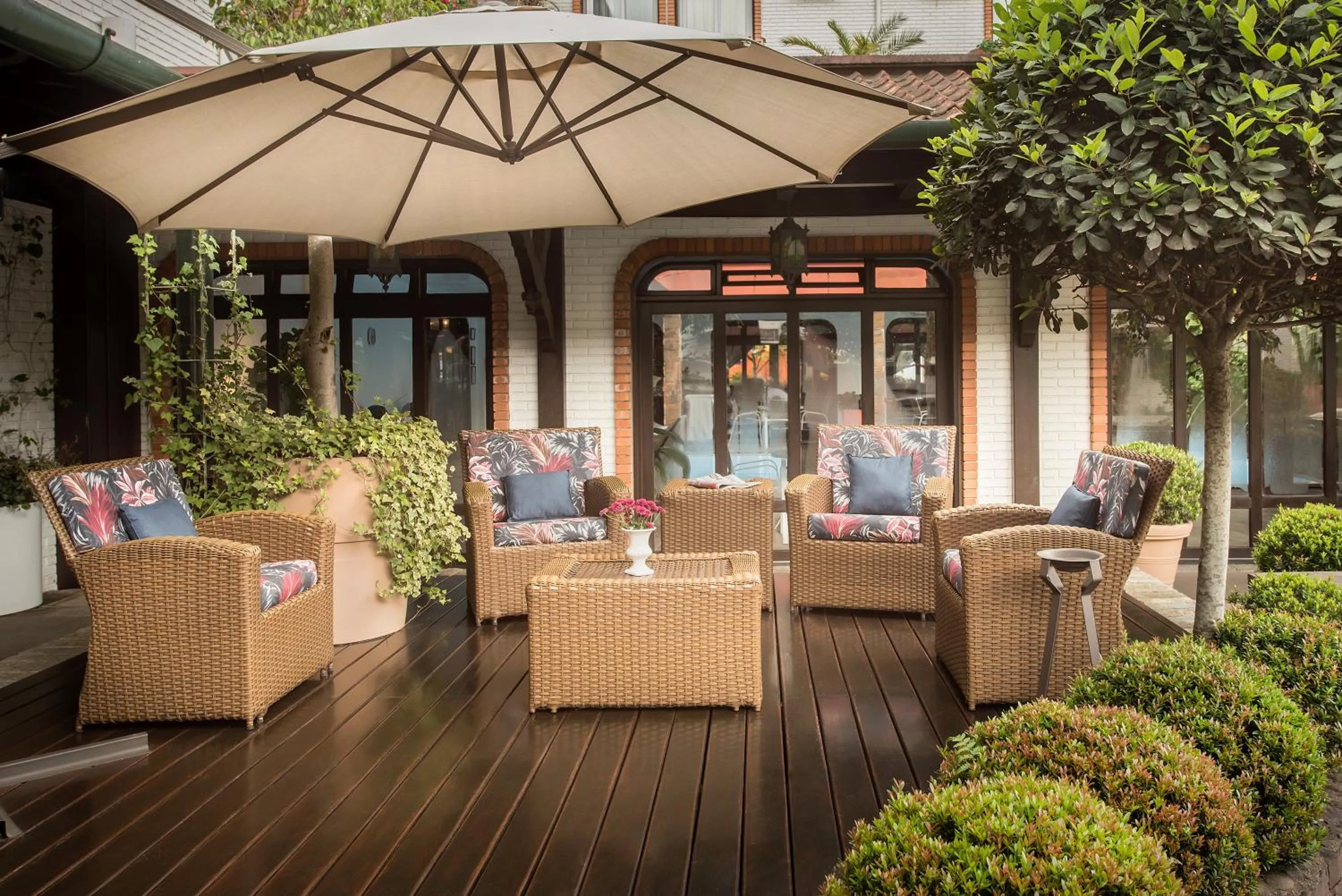 Garden in Serrazul Hotel