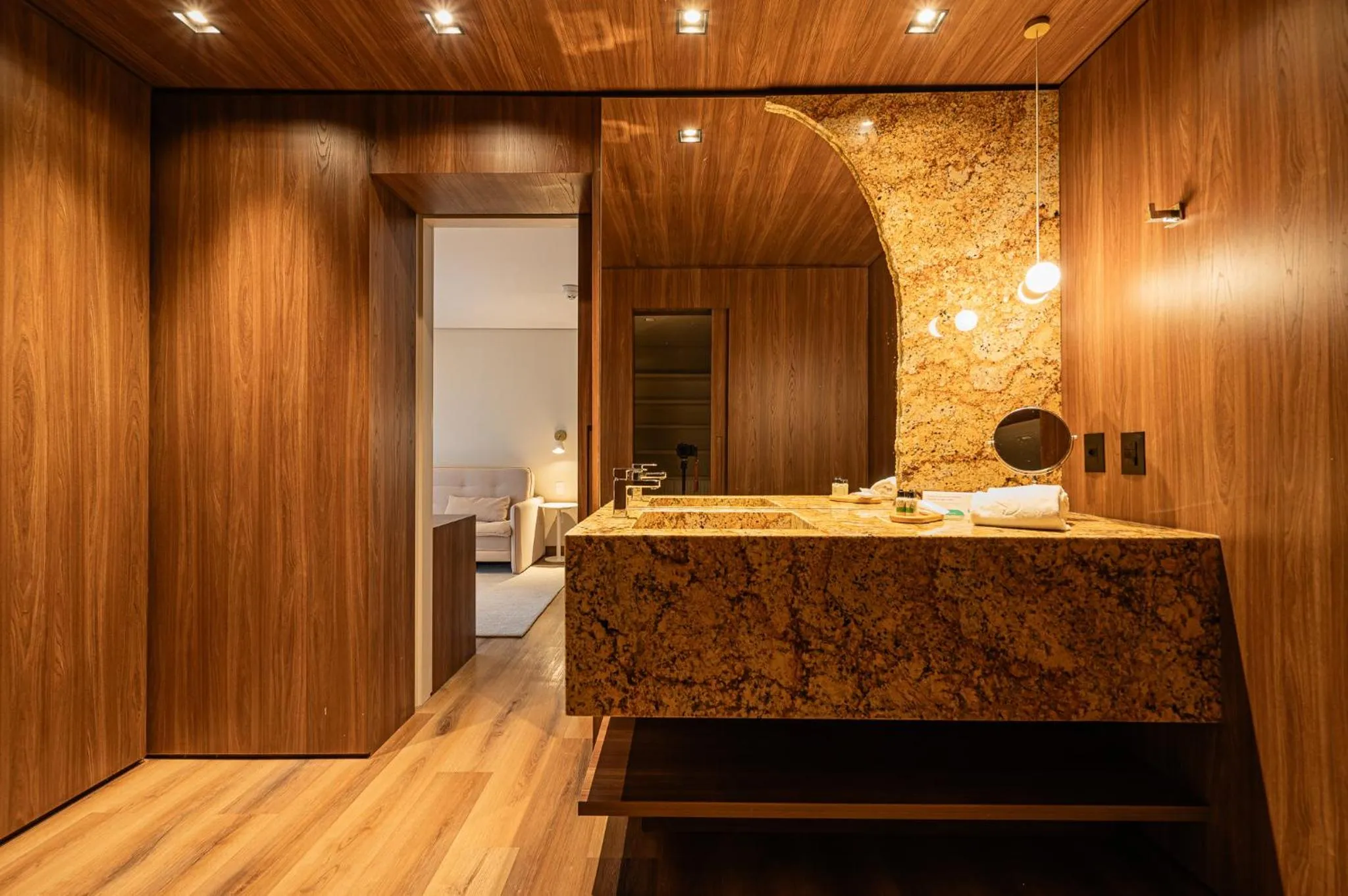 Bathroom in Serrazul Hotel