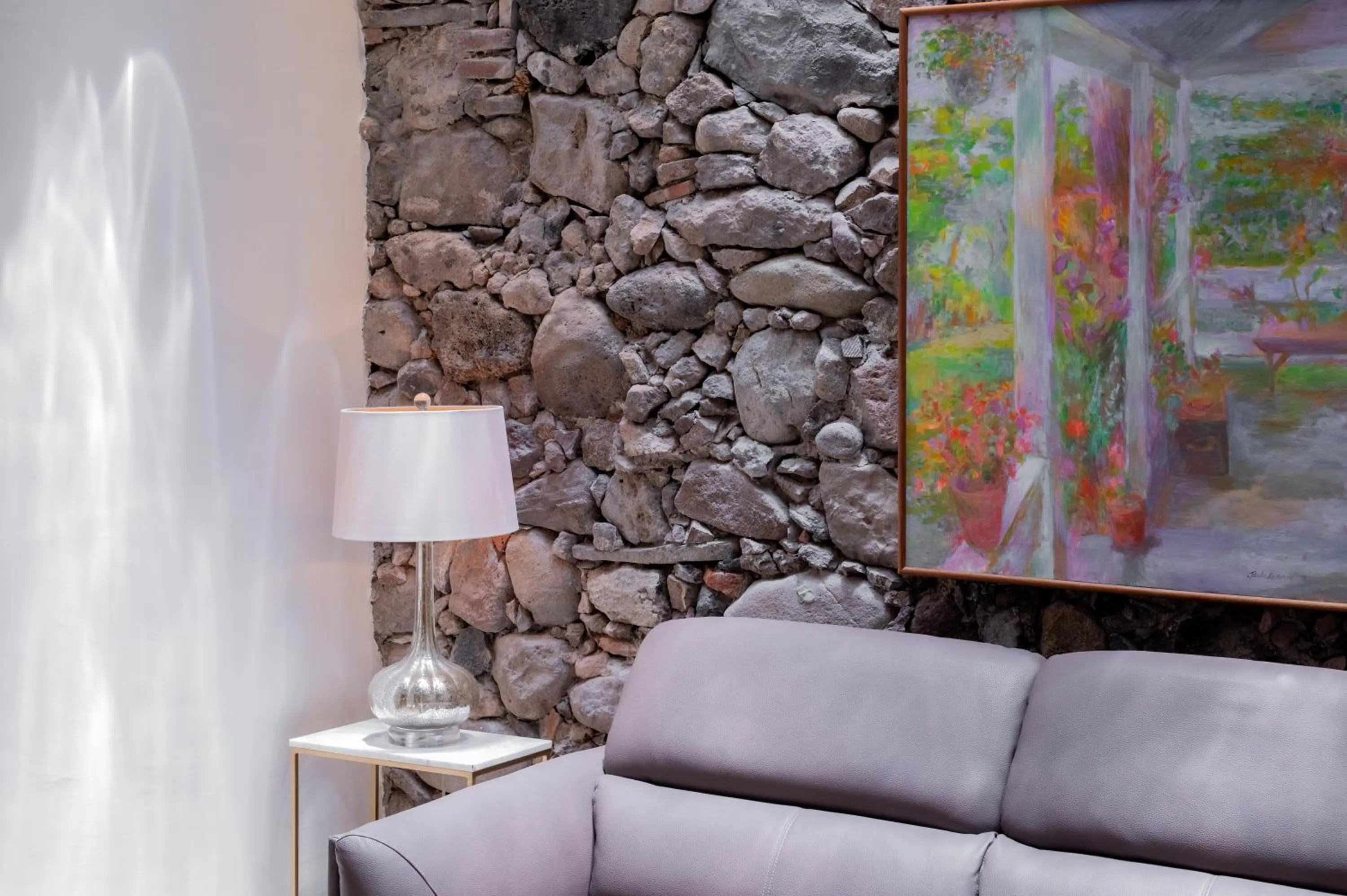 Living room in Casa Sollano 34