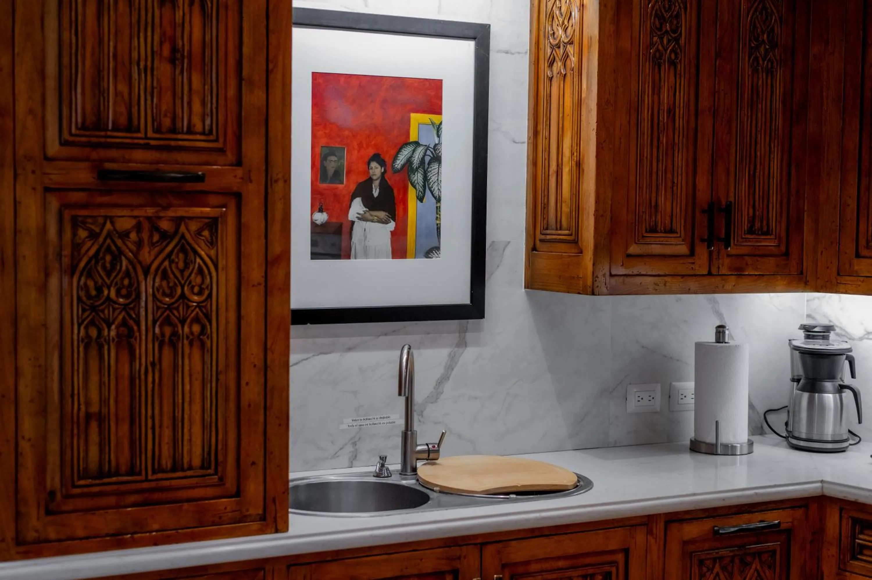 Kitchen or kitchenette in Casa Sollano 34