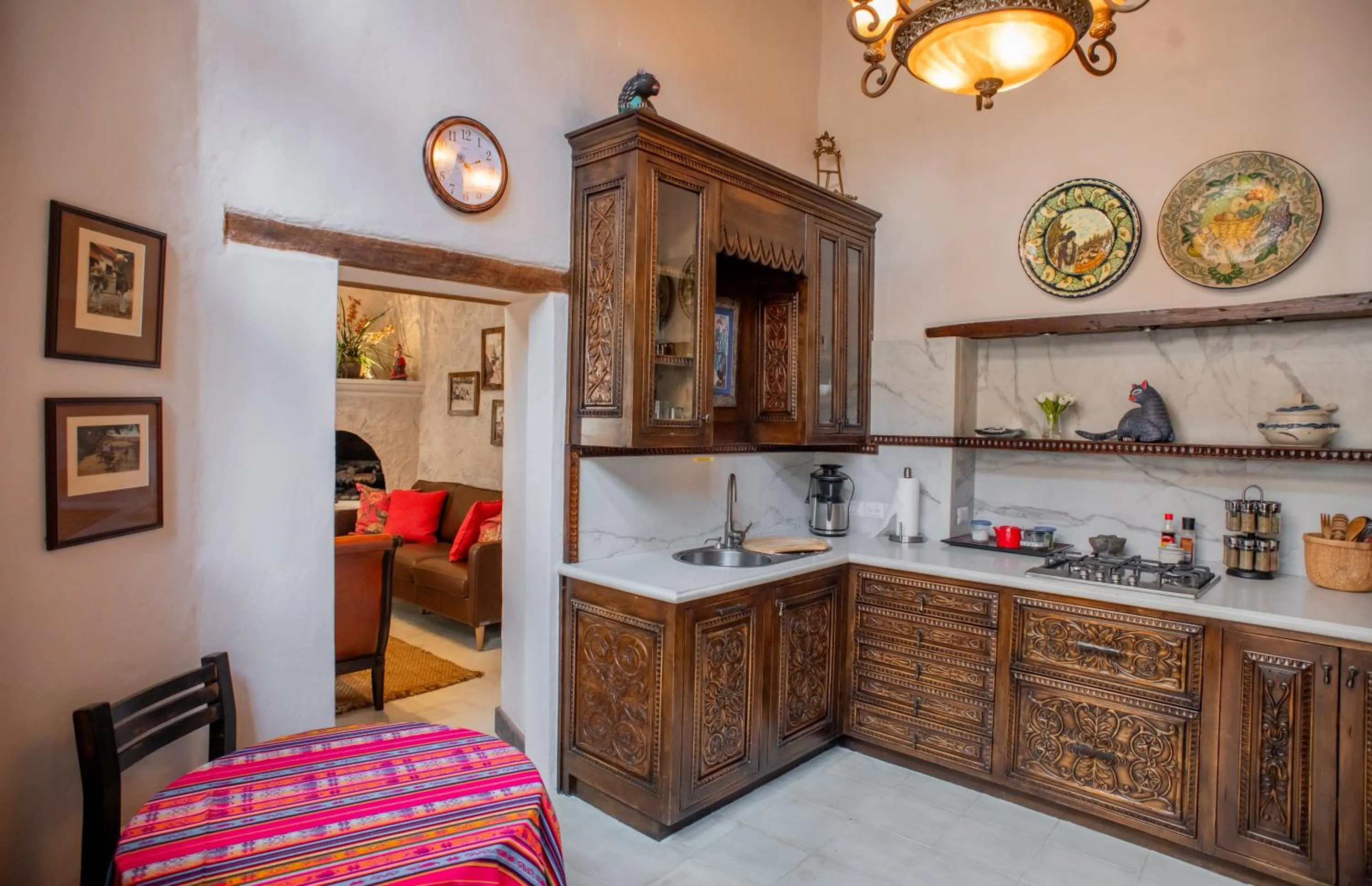 Kitchen or kitchenette in Casa Sollano 34
