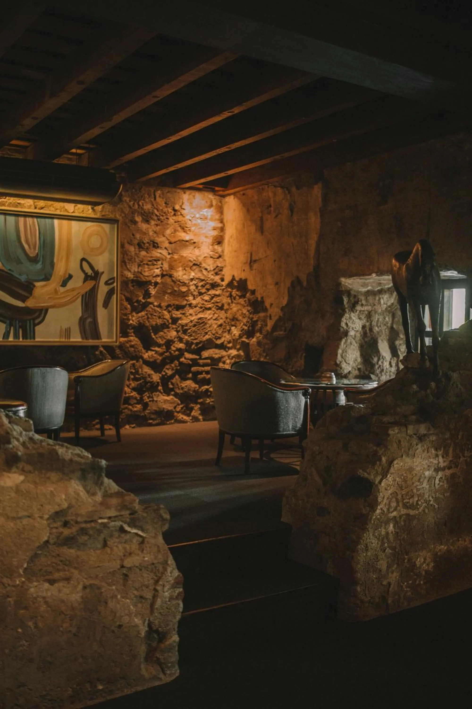 Lounge or bar in Hotel Museo Spa Casa Santo Domingo