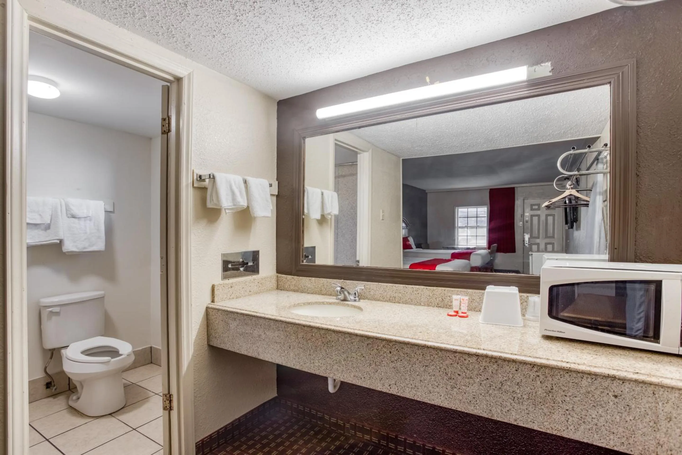 Bathroom in OYO Hotel Bald Knob near Searcy AR