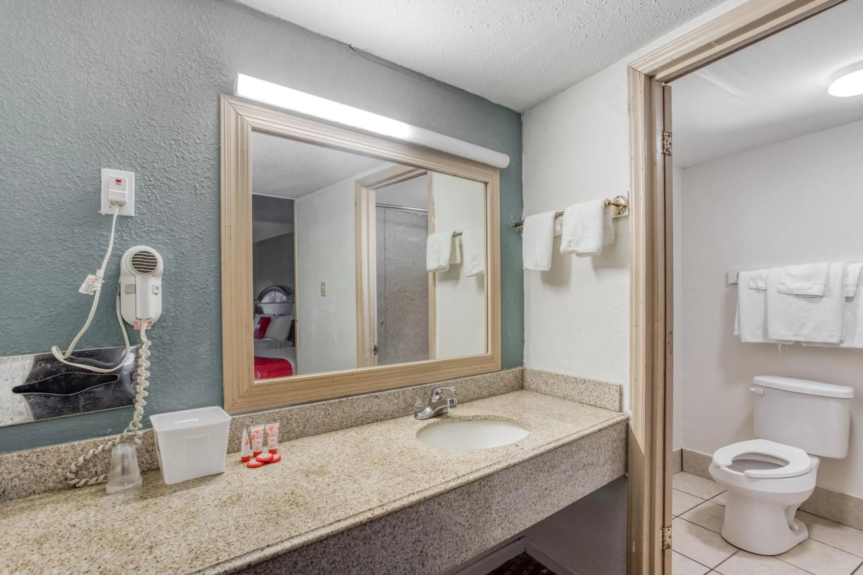 Bathroom in OYO Hotel Bald Knob near Searcy AR