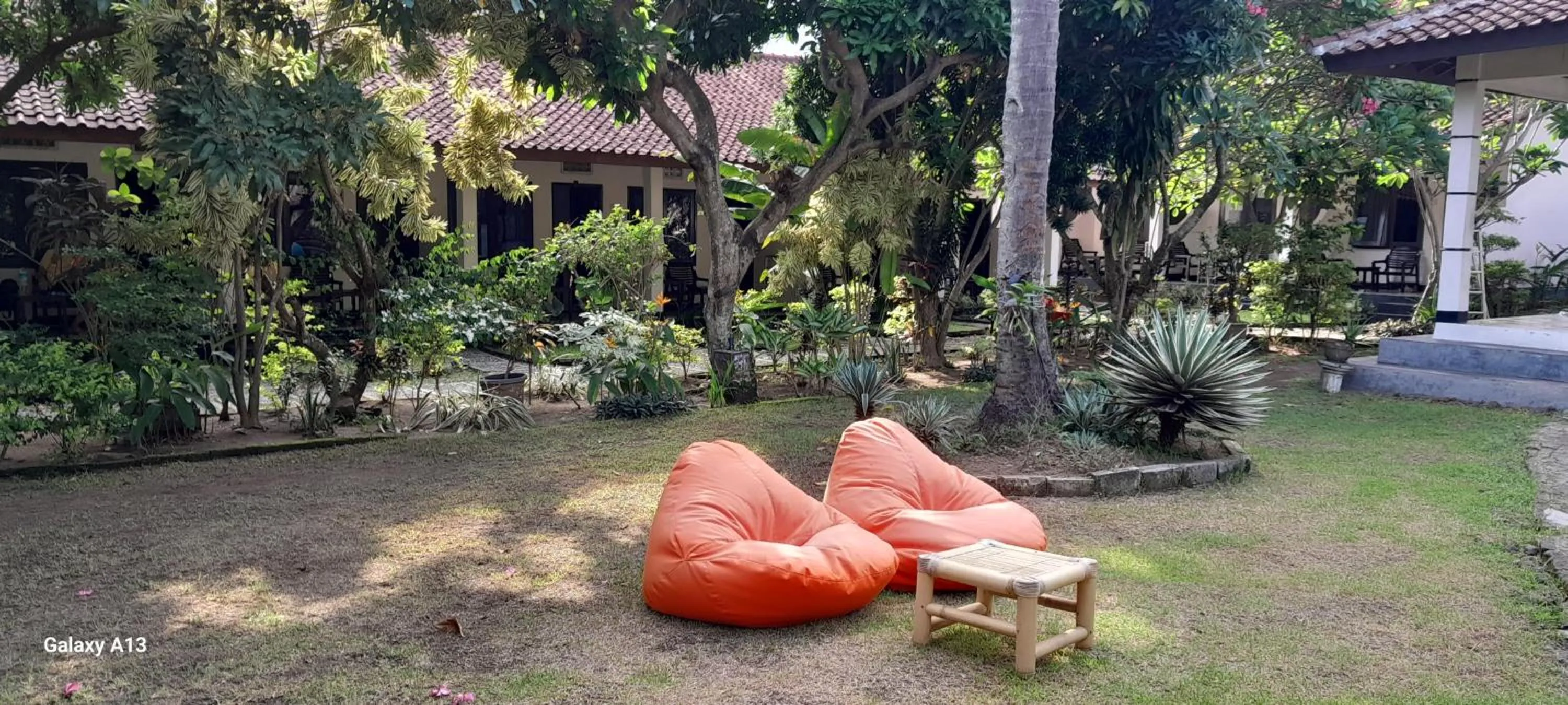 Garden in Indah Homestay and Cooking classes
