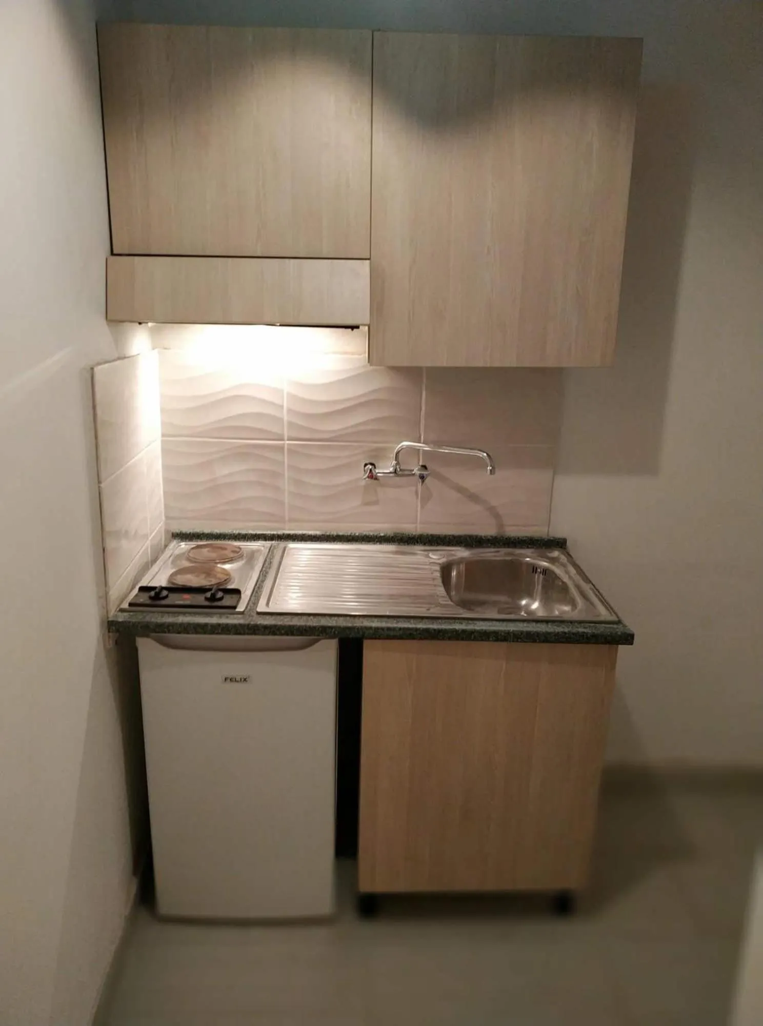 Kitchen or kitchenette in Alykes Family Resort