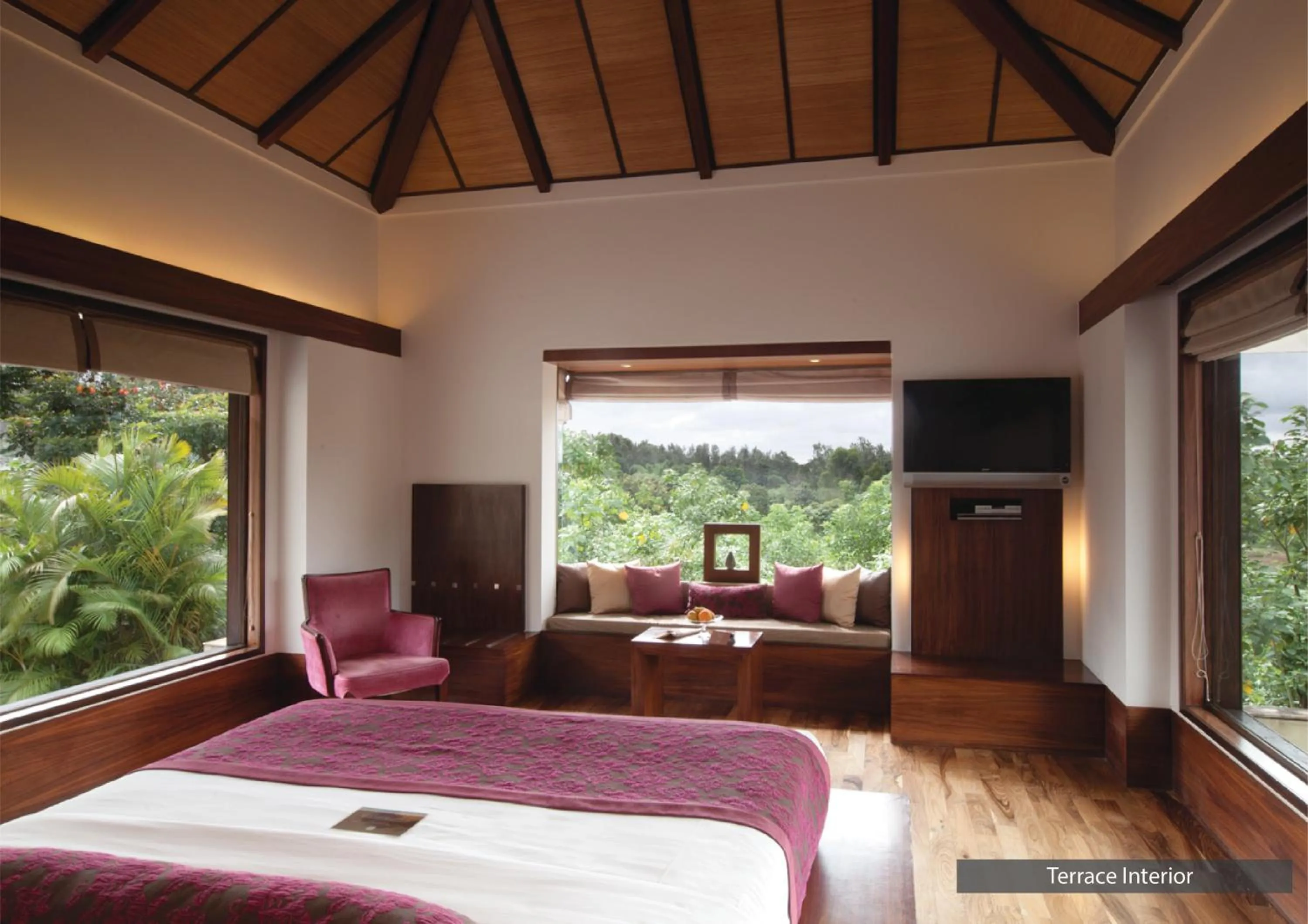 Bed in The Serai Chickmagalur
