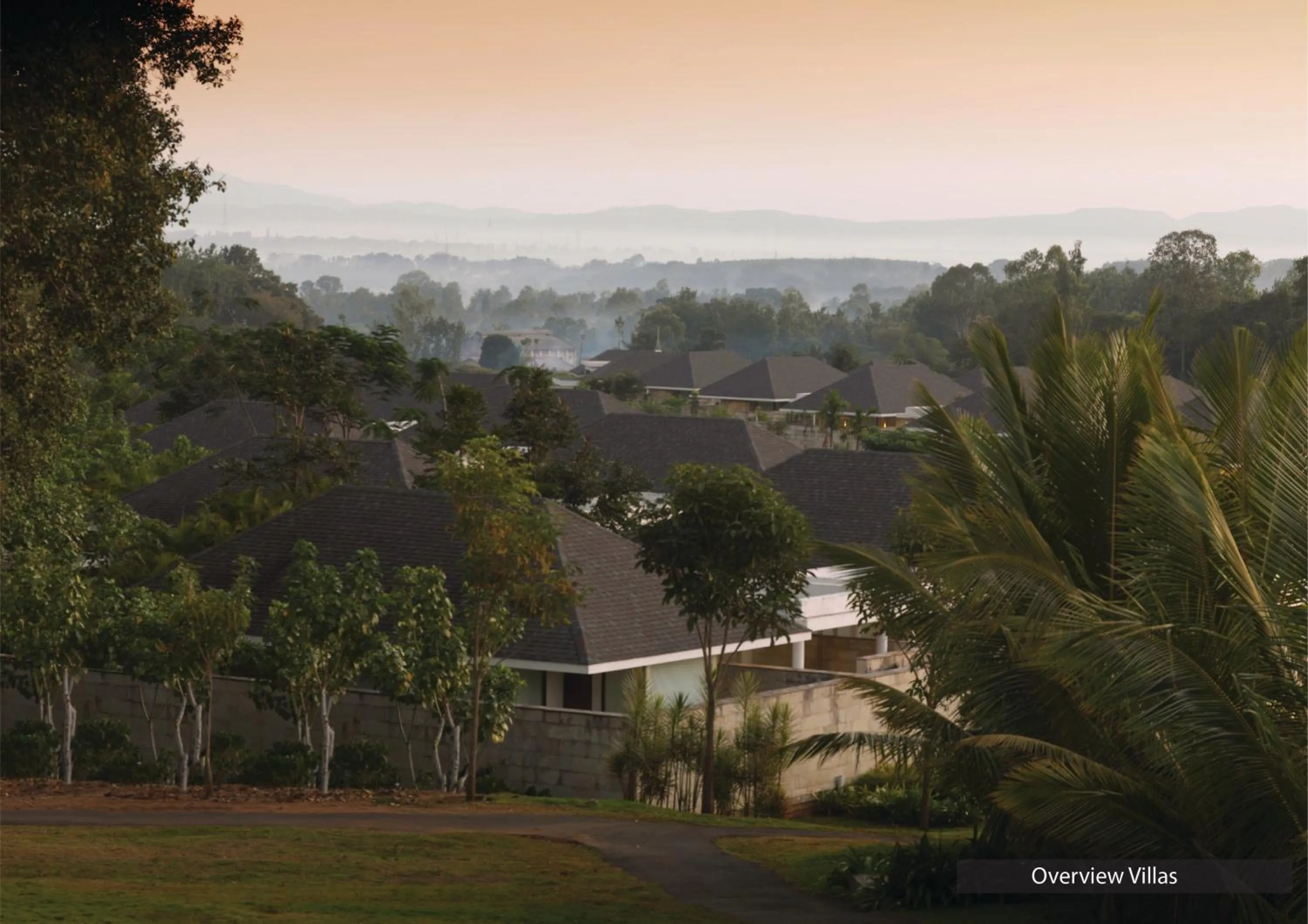Bird's eye view in The Serai Chickmagalur