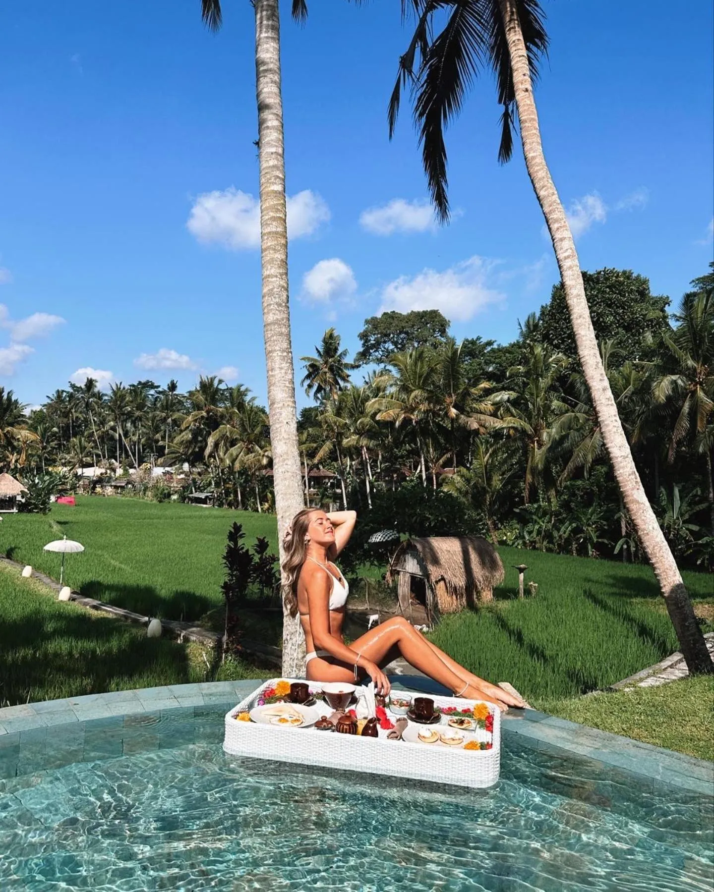 Swimming pool in MATHIS Retreat Ubud