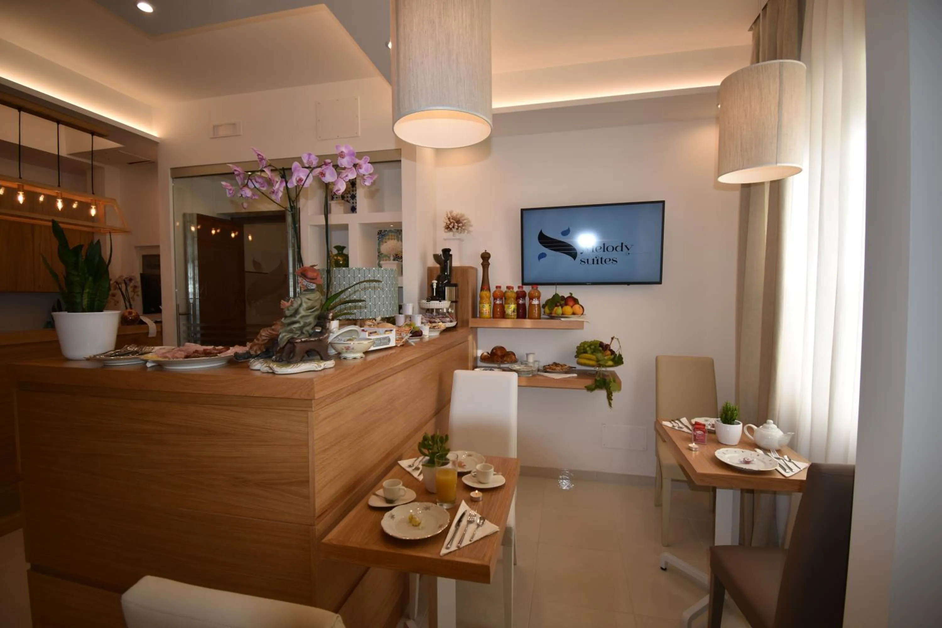 Buffet breakfast in Melody Sorrento Suites