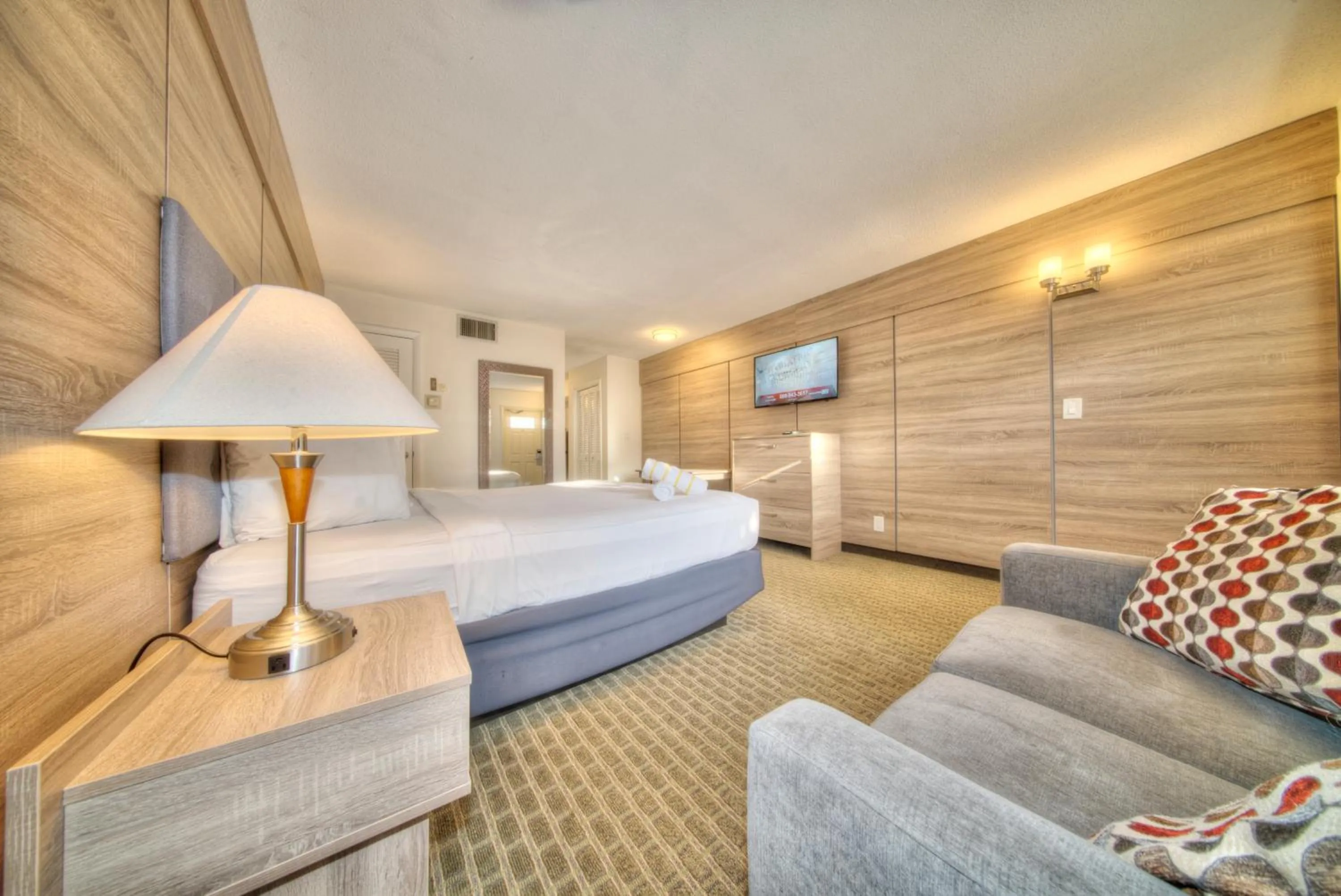 Bed in Club Lux Resort By The Beach