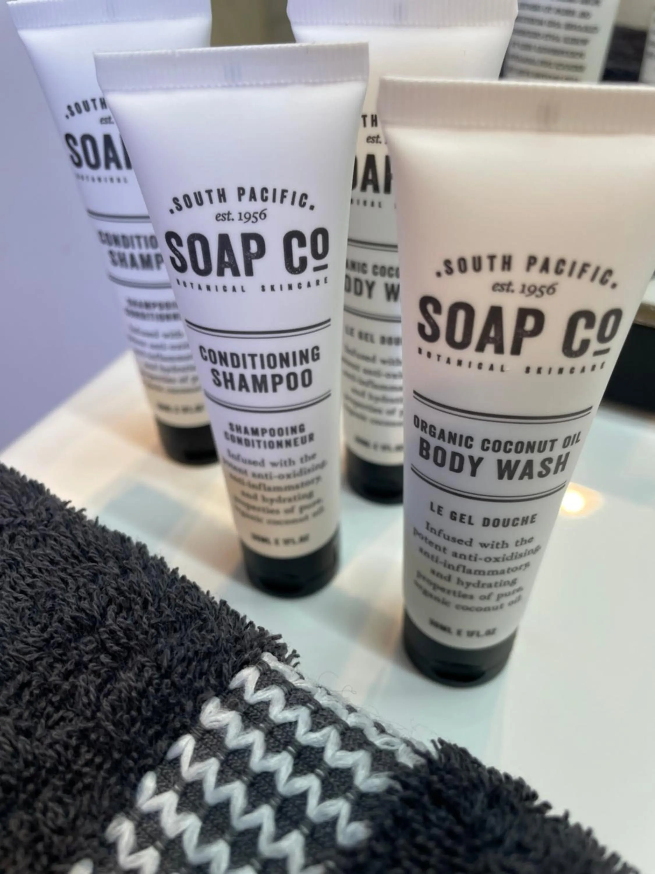 Bathroom in Colonial Motel