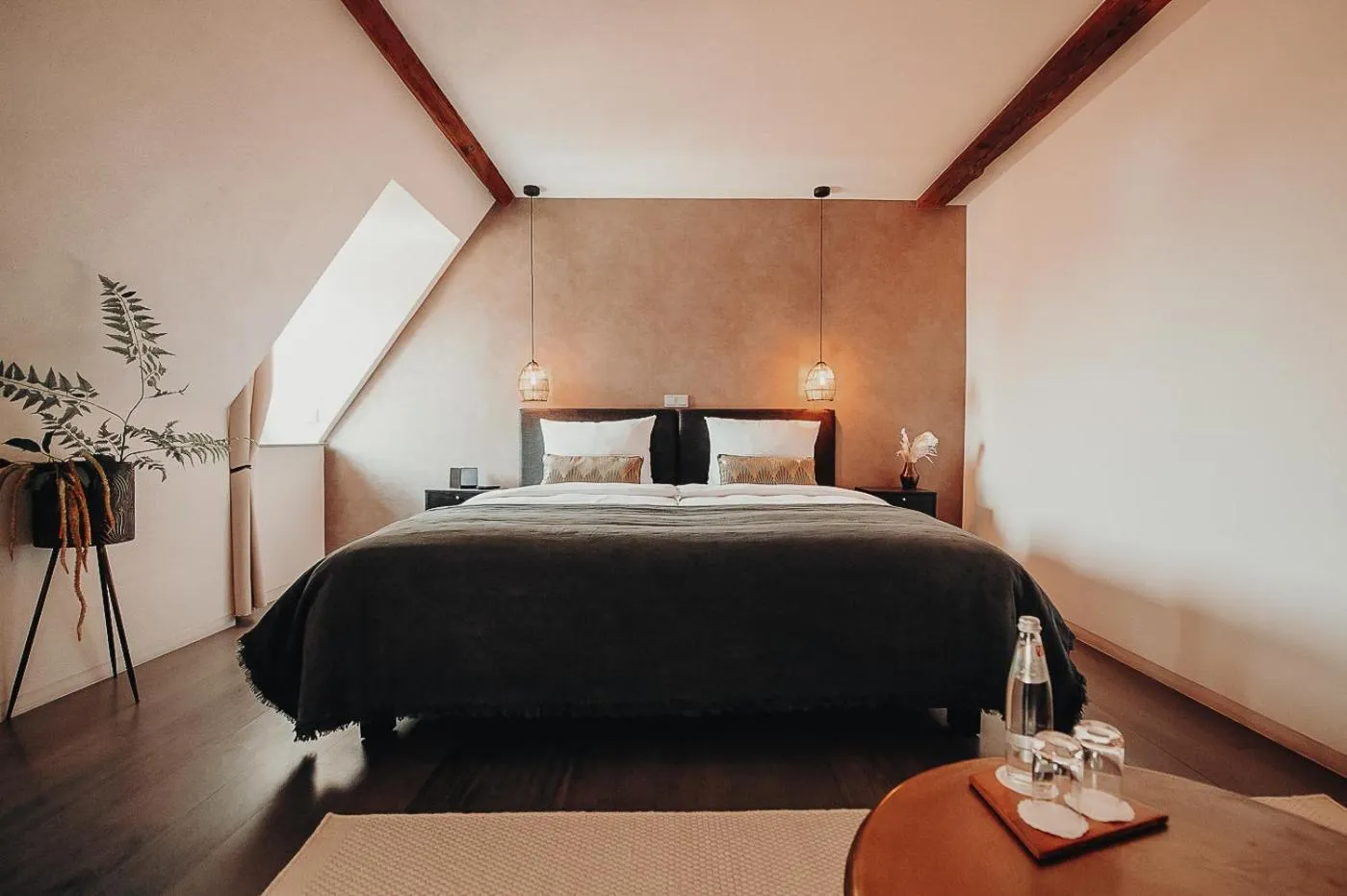 Bed in Hotel Freihof