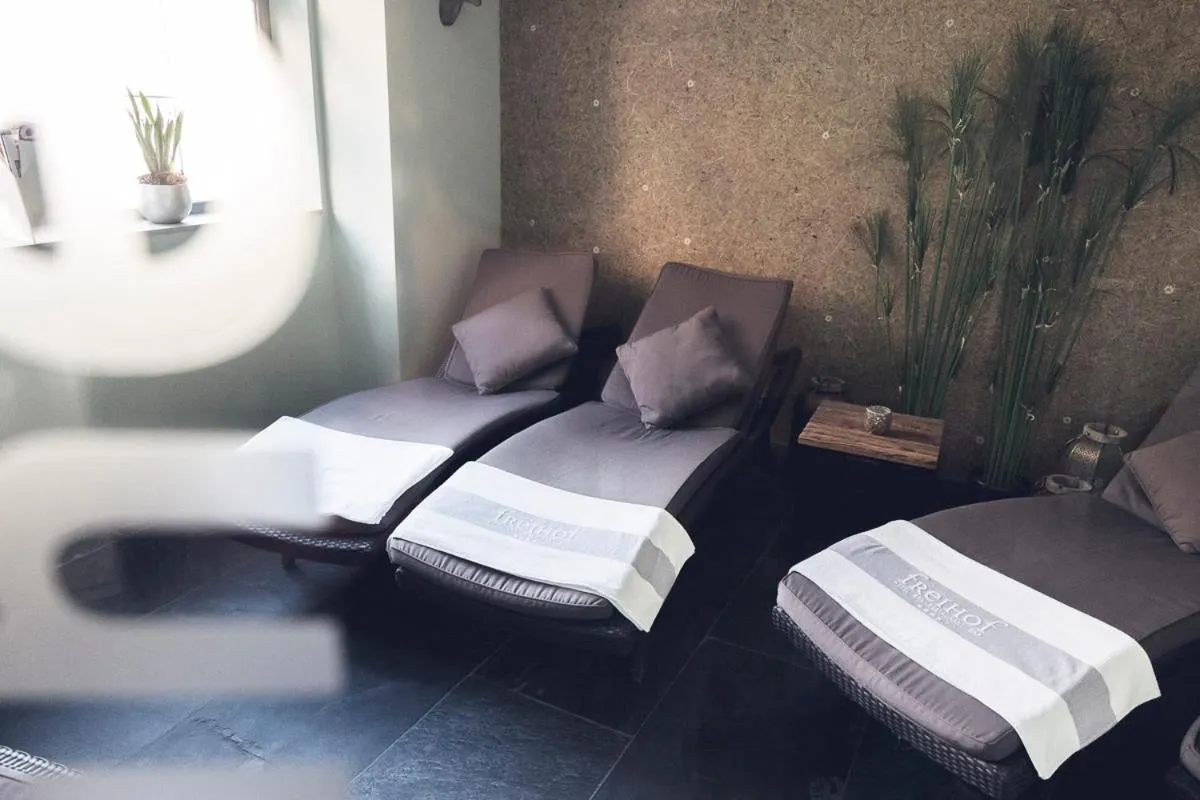 Bed in Hotel Freihof