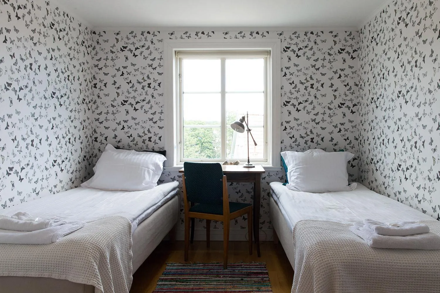 Bed in Hotell Villa Vesta