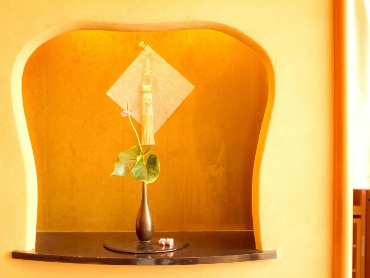 Decorative detail in Yugawara Retreat Goen no Mori