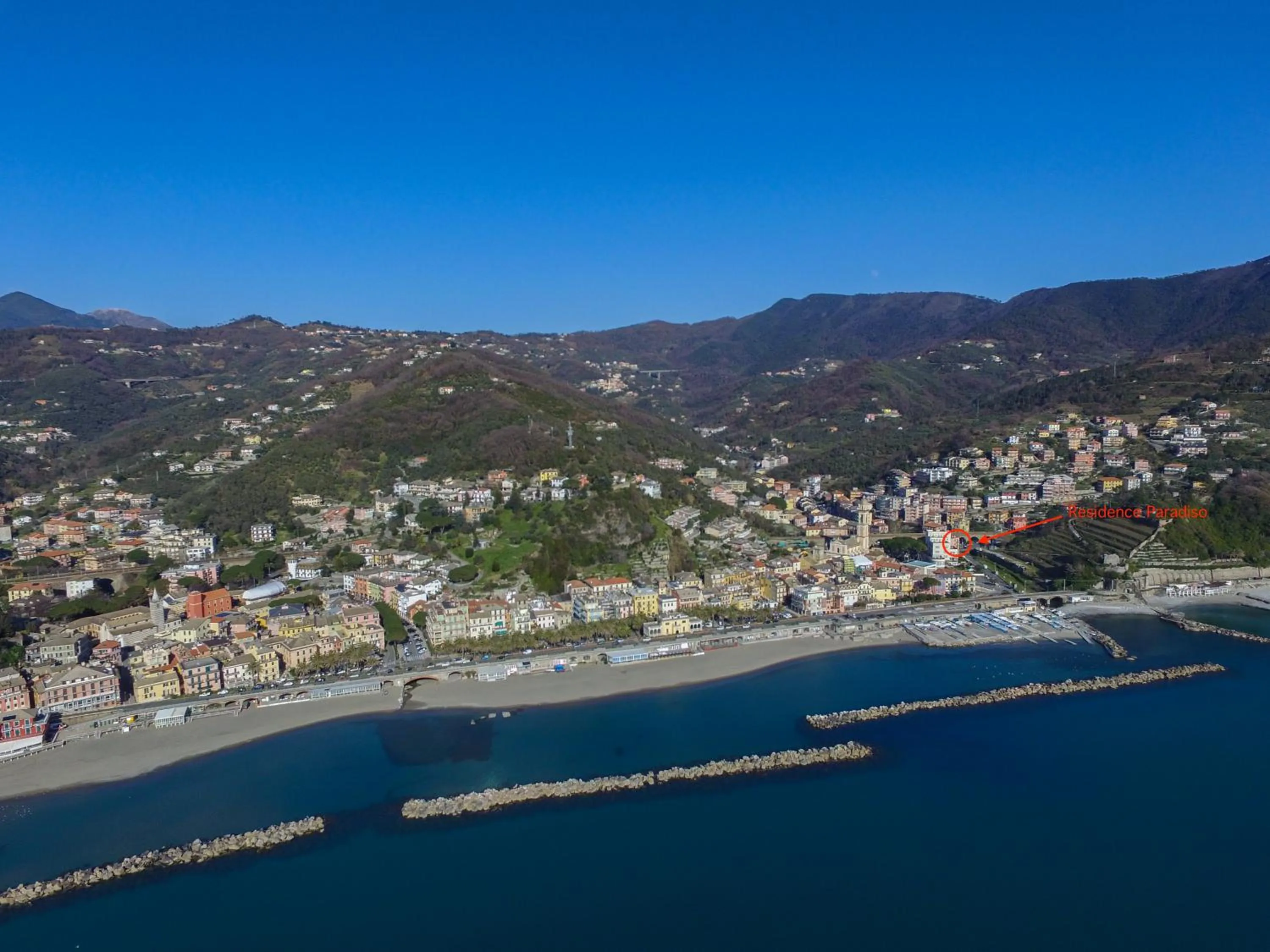 Bird's eye view in Hotel Residence Paradiso
