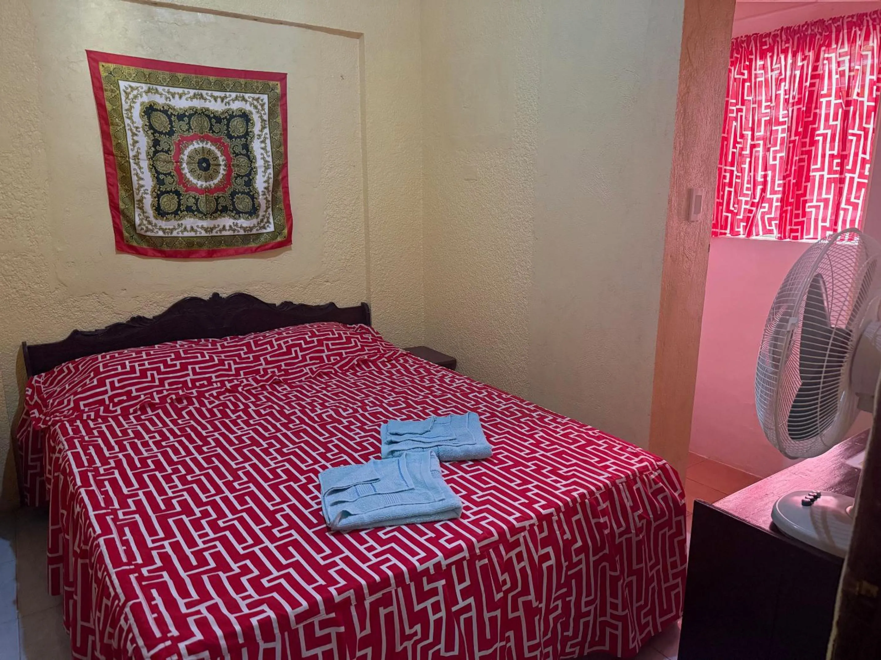 Bed in Napo Beach Resort