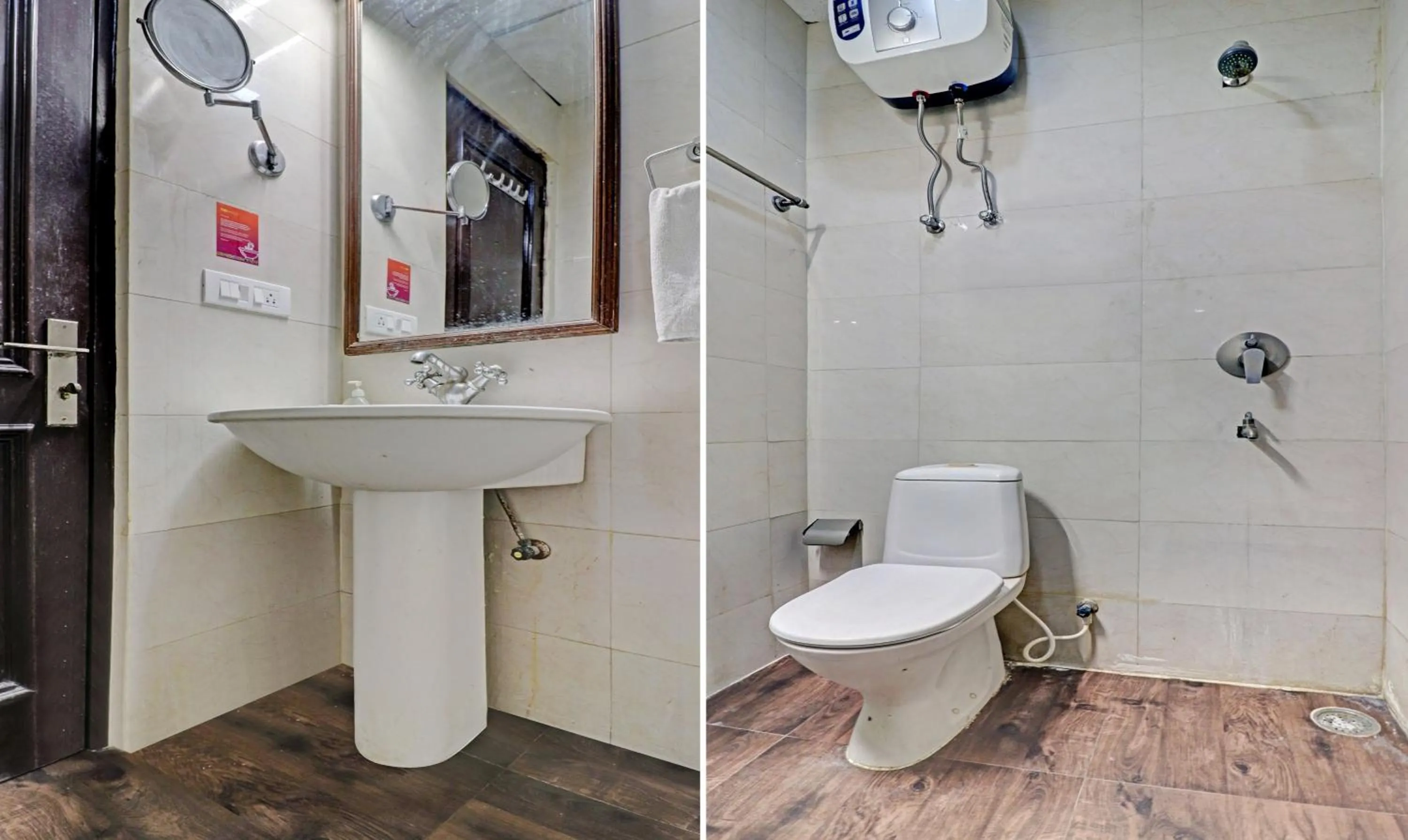 Shower in Itsy Hotels Hamlets Stay