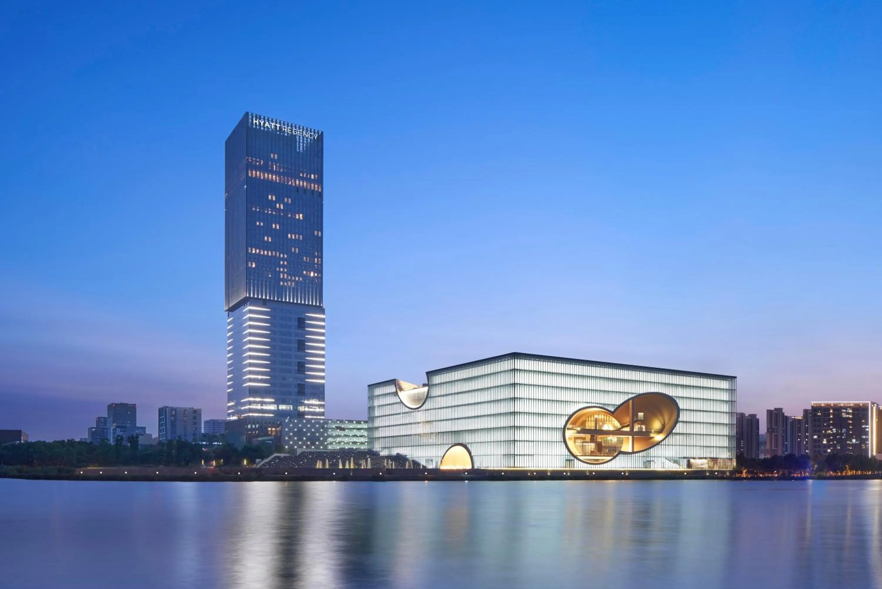 Facade/entrance in Hyatt Regency Shanghai Jiading
