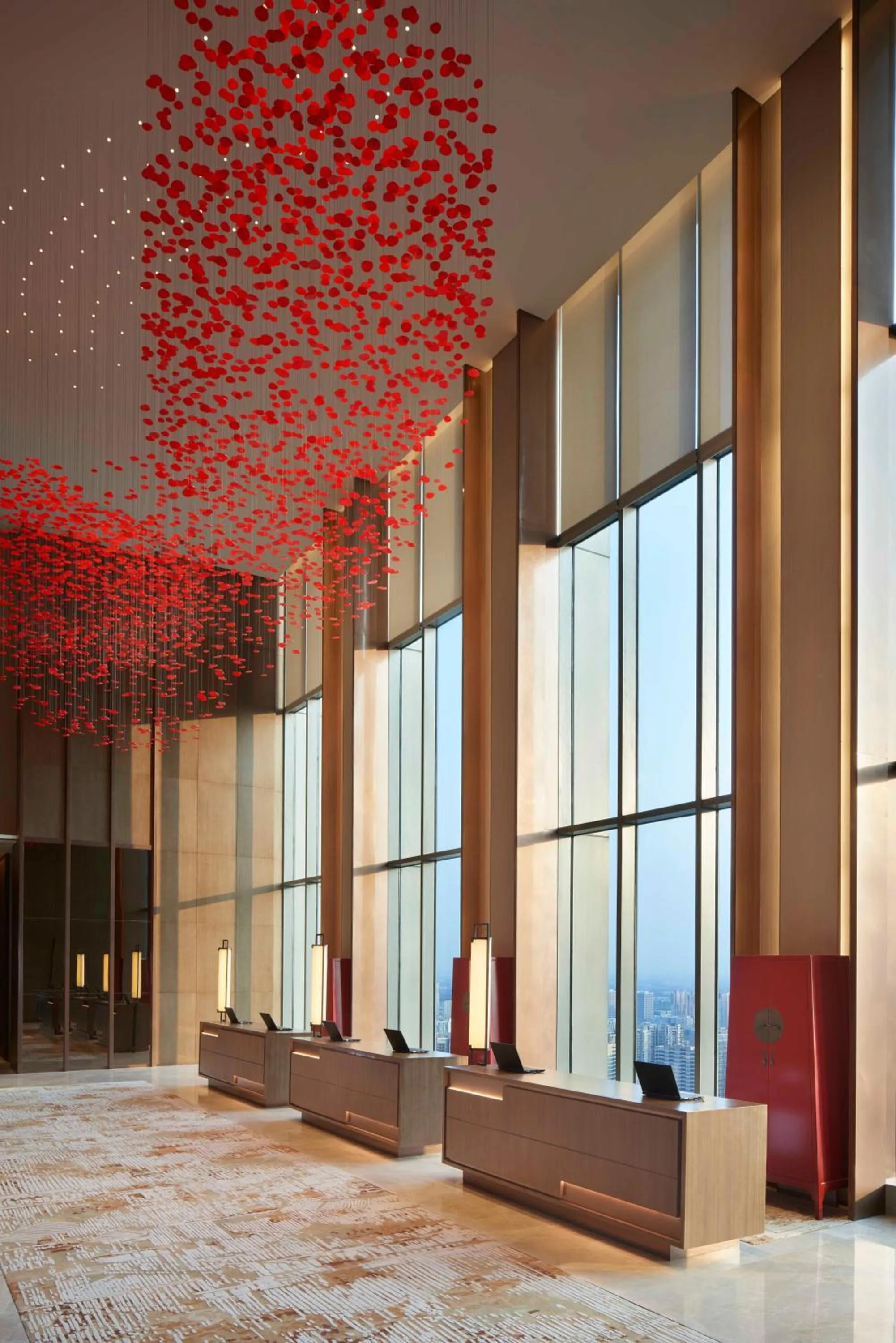 Lobby or reception in Hyatt Regency Shanghai Jiading