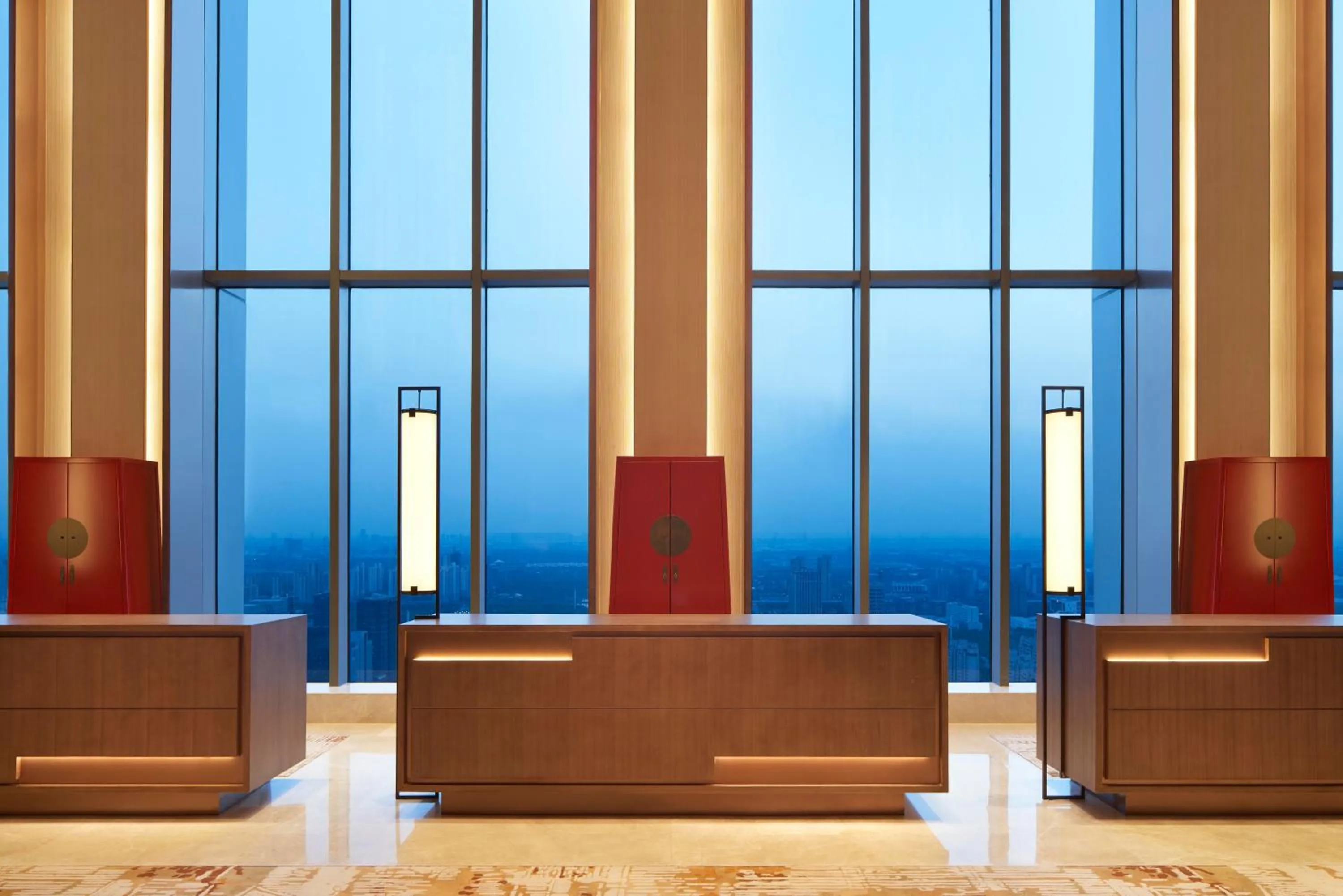 Lobby or reception in Hyatt Regency Shanghai Jiading