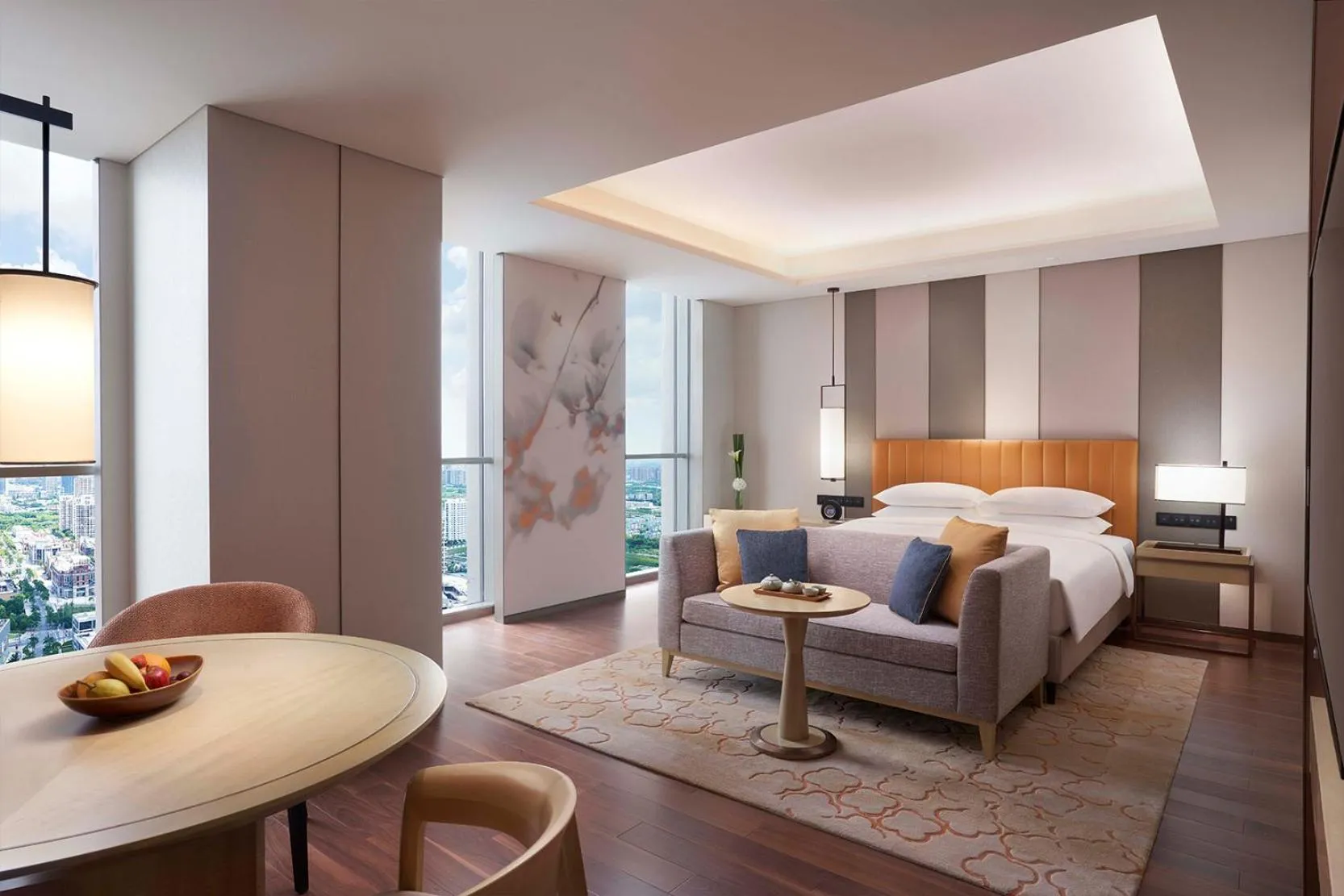 Bedroom, Bed in Hyatt Regency Shanghai Jiading