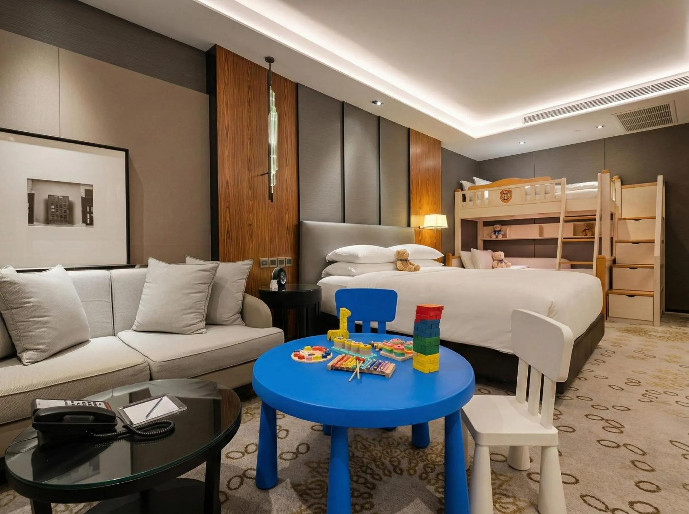 View (from property/room), Bed in Hyatt Regency Bangkok Sukhumvit