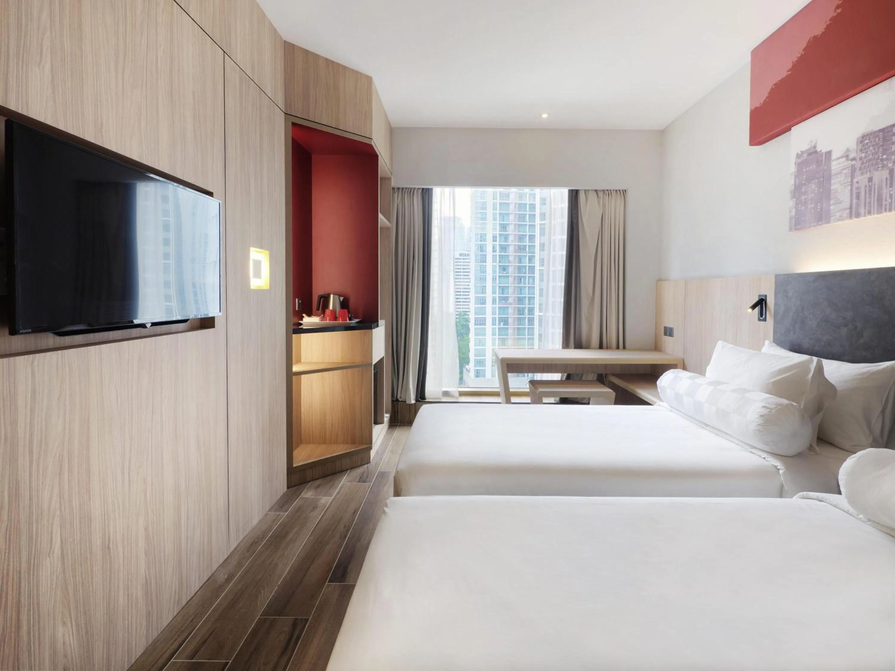 Bedroom, Bed in ibis Kuala Lumpur City Centre