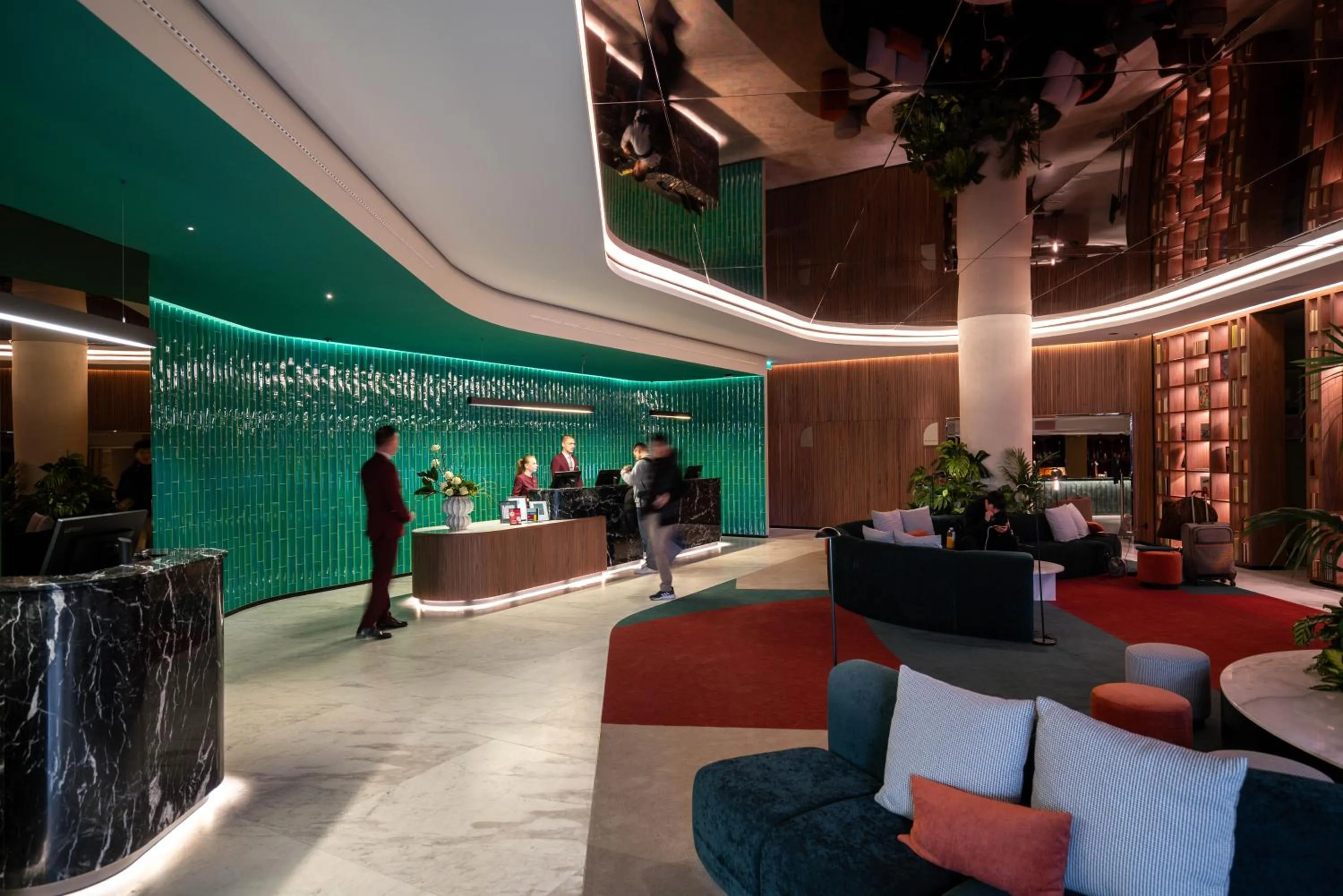 Lobby or reception in Hotel Mundial