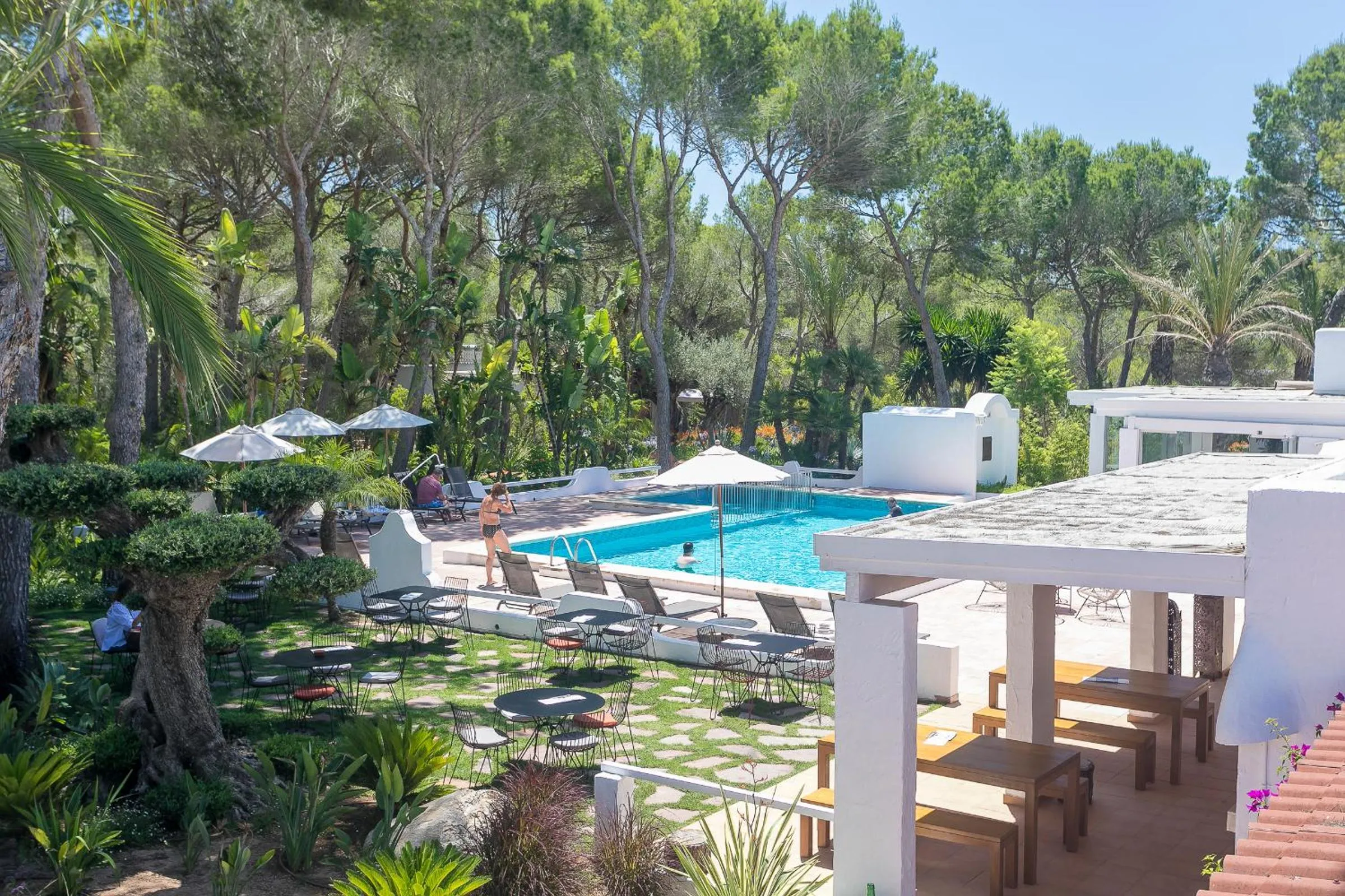Swimming pool in Casbah Formentera Hotel & Restaurant