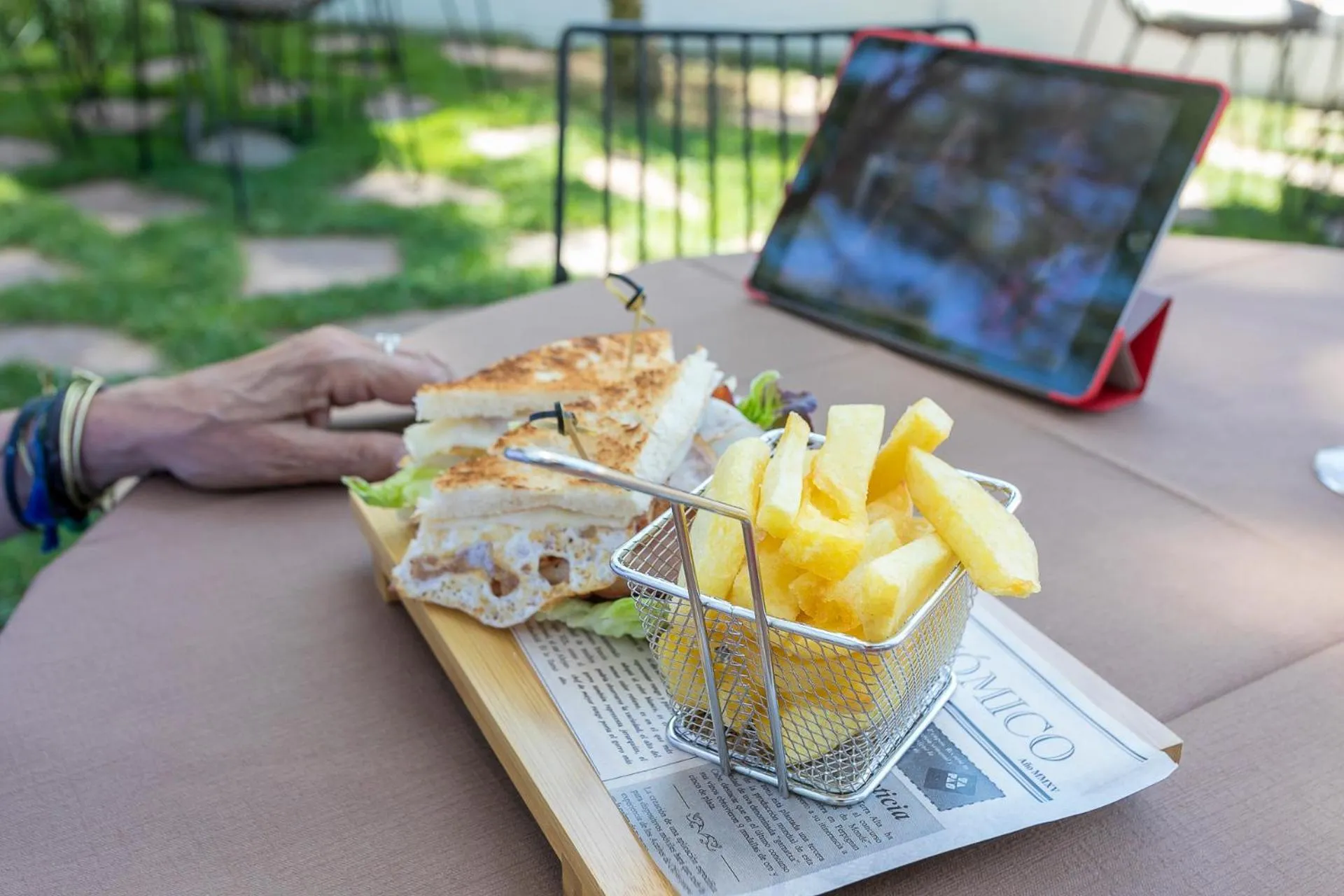 Restaurant/places to eat in Casbah Formentera Hotel & Restaurant