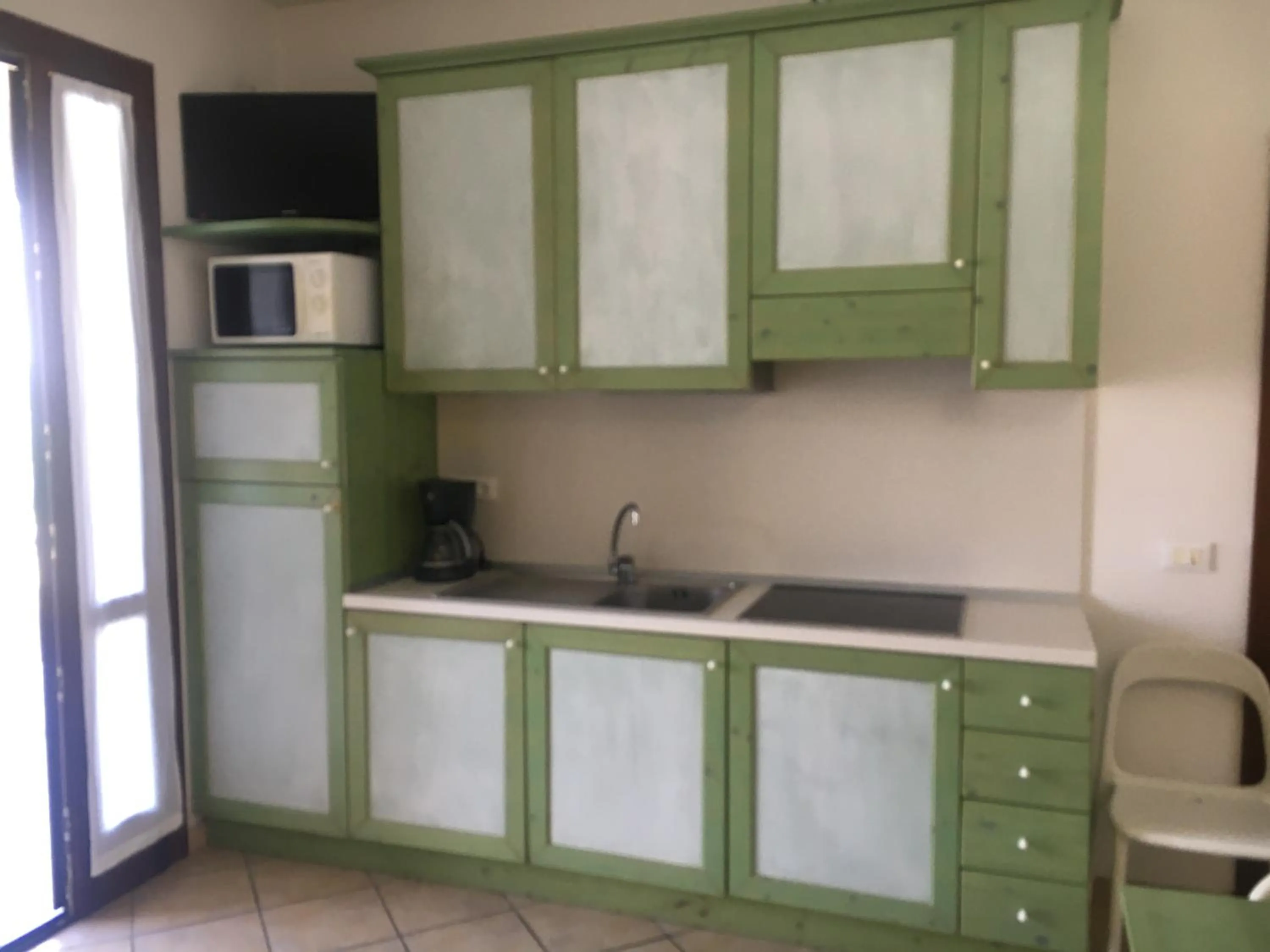 Kitchen or kitchenette in Michelangelo Holiday & Family Resort