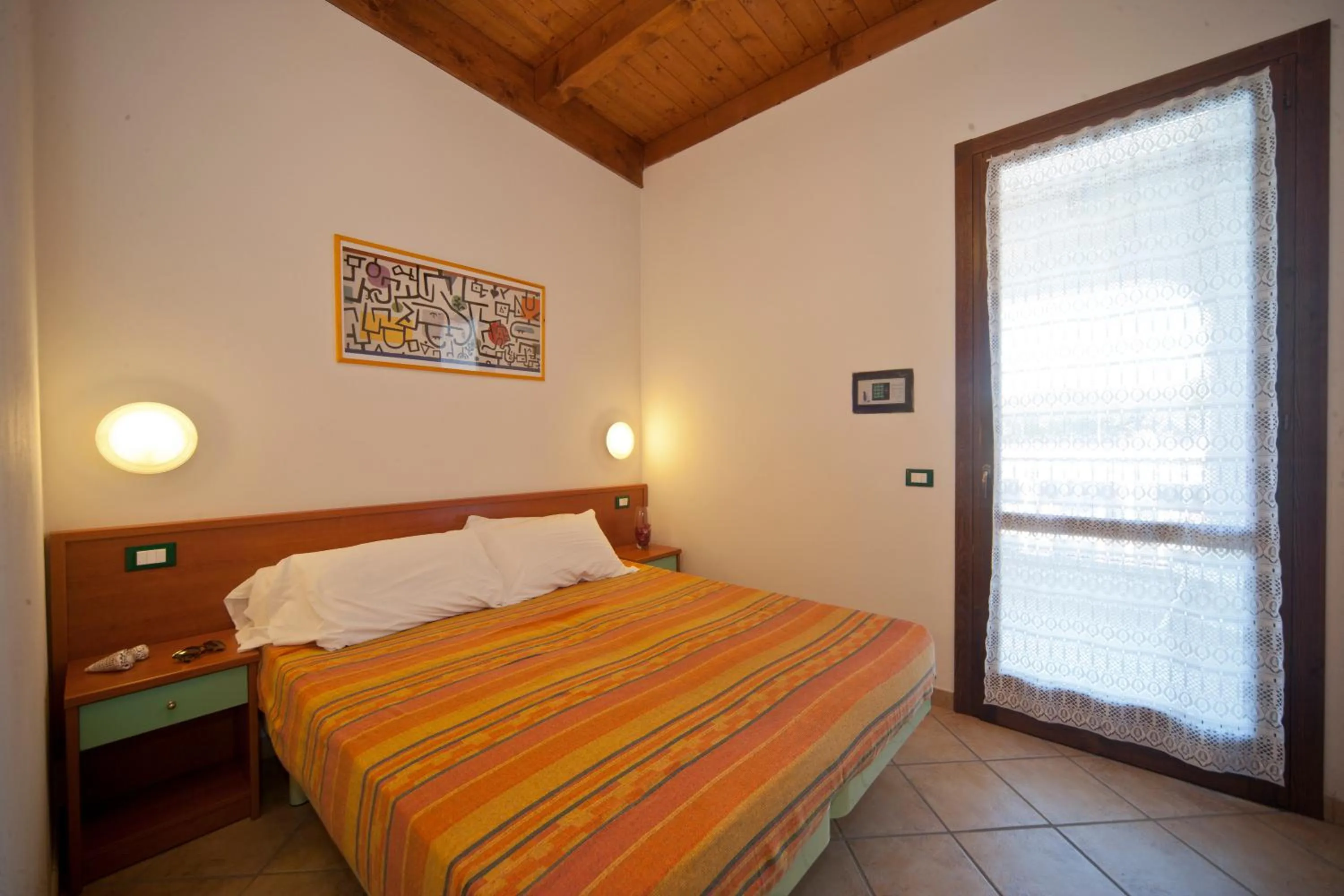 Bedroom, Bed in Michelangelo Holiday & Family Resort